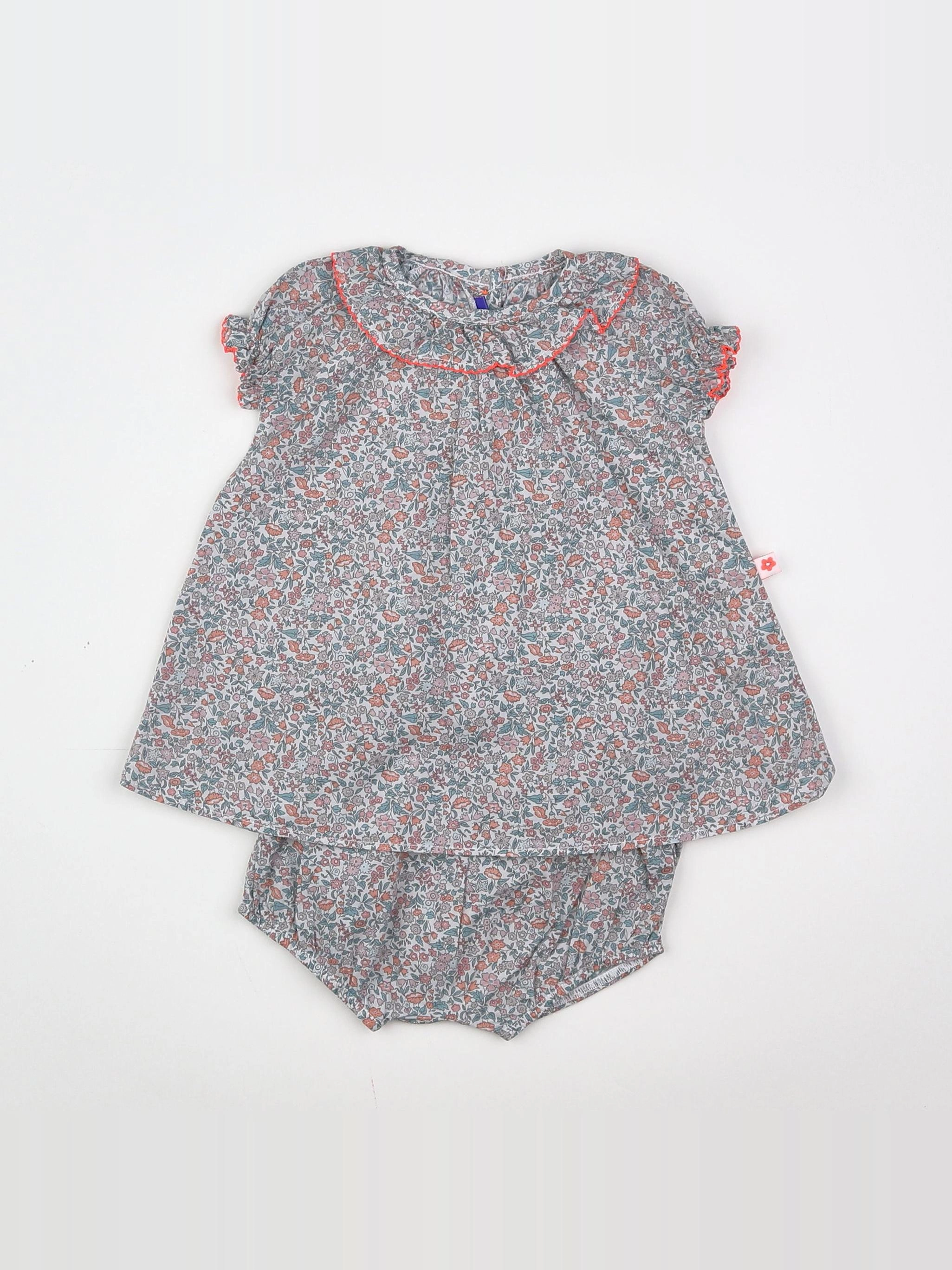 Absorba - robe bleu - 3 mois