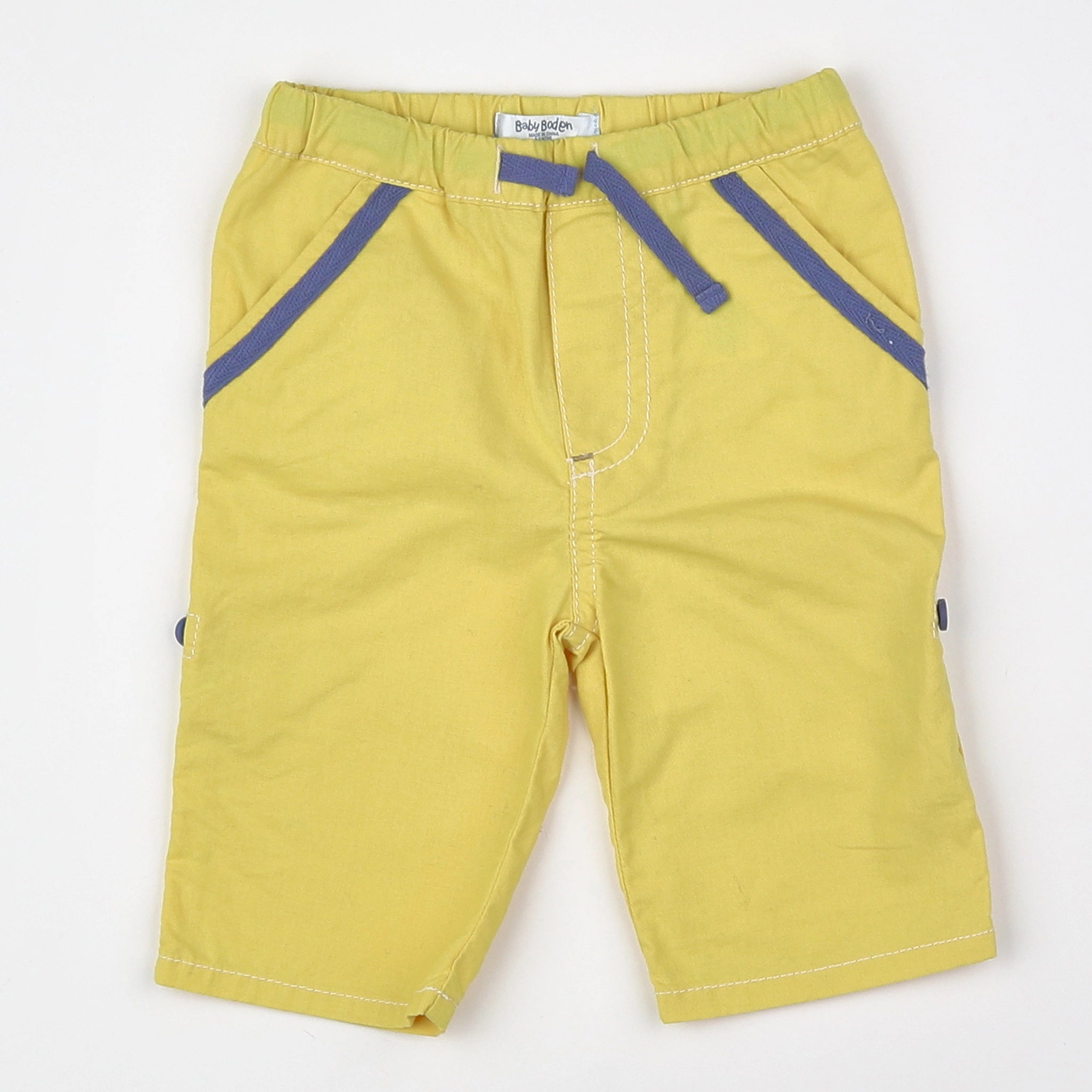 Baby Boden - pantalon jaune - 0/3 mois