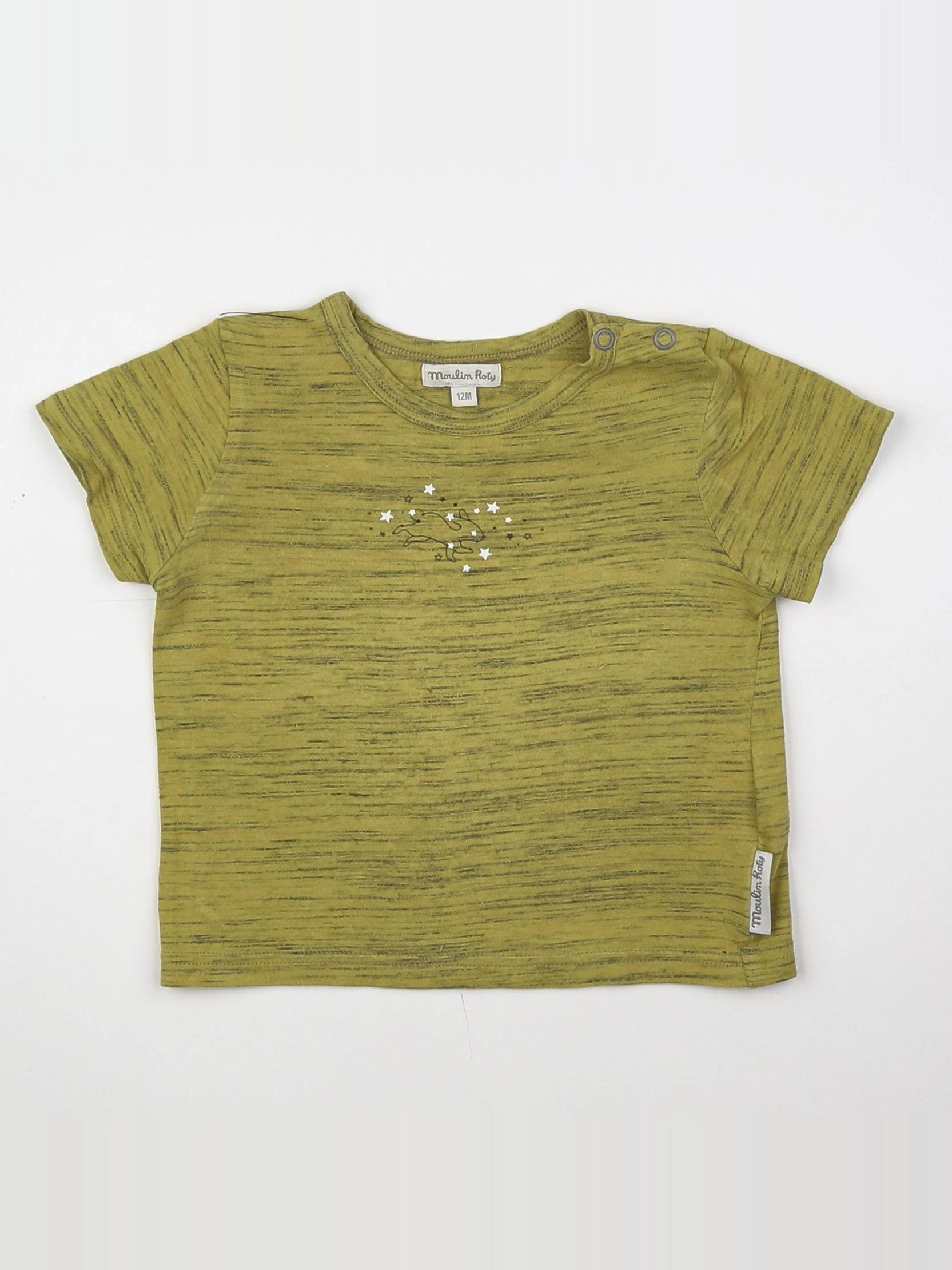 Moulin Roty - tee-shirt jaune - 12 mois