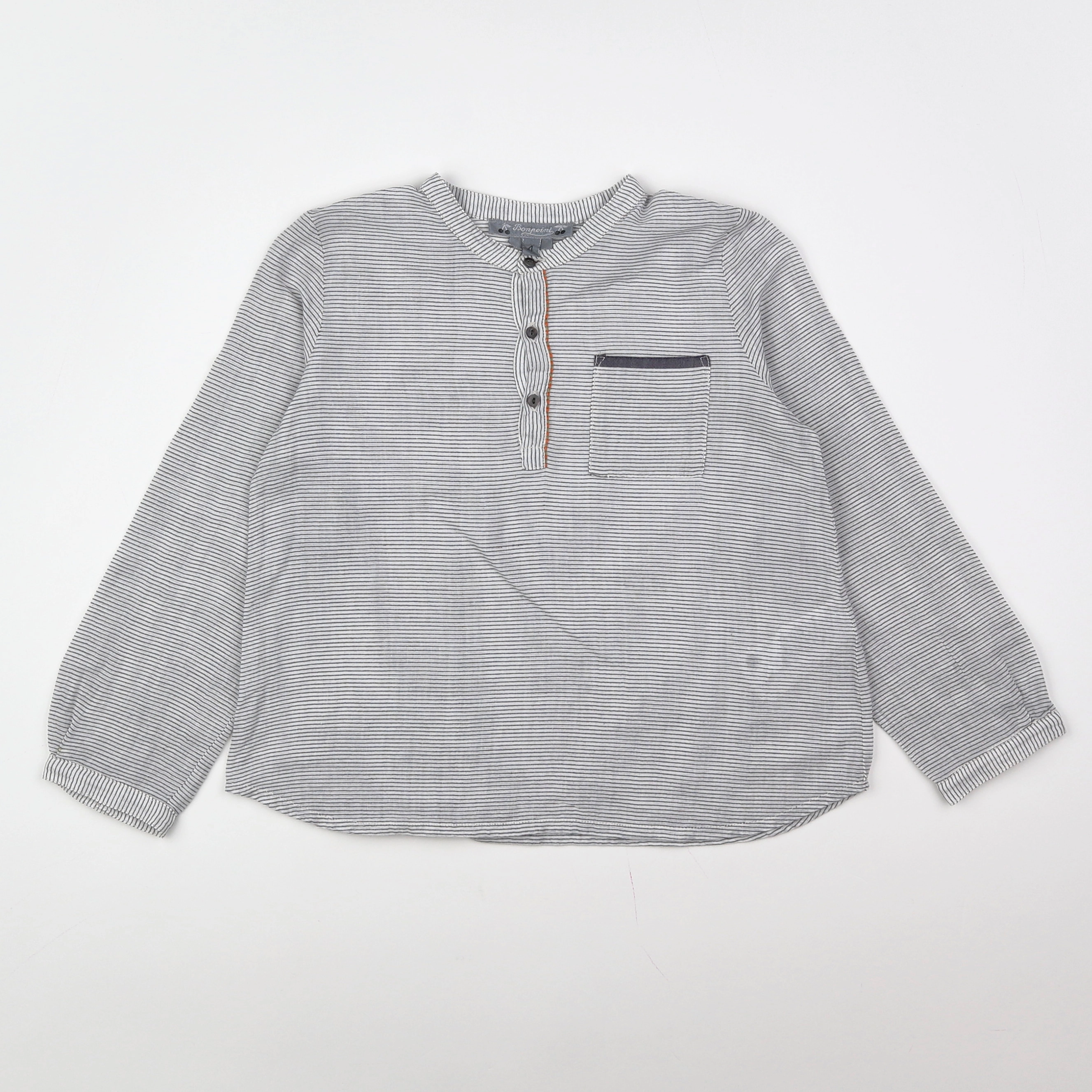 Bonpoint - chemise gris - 4 ans