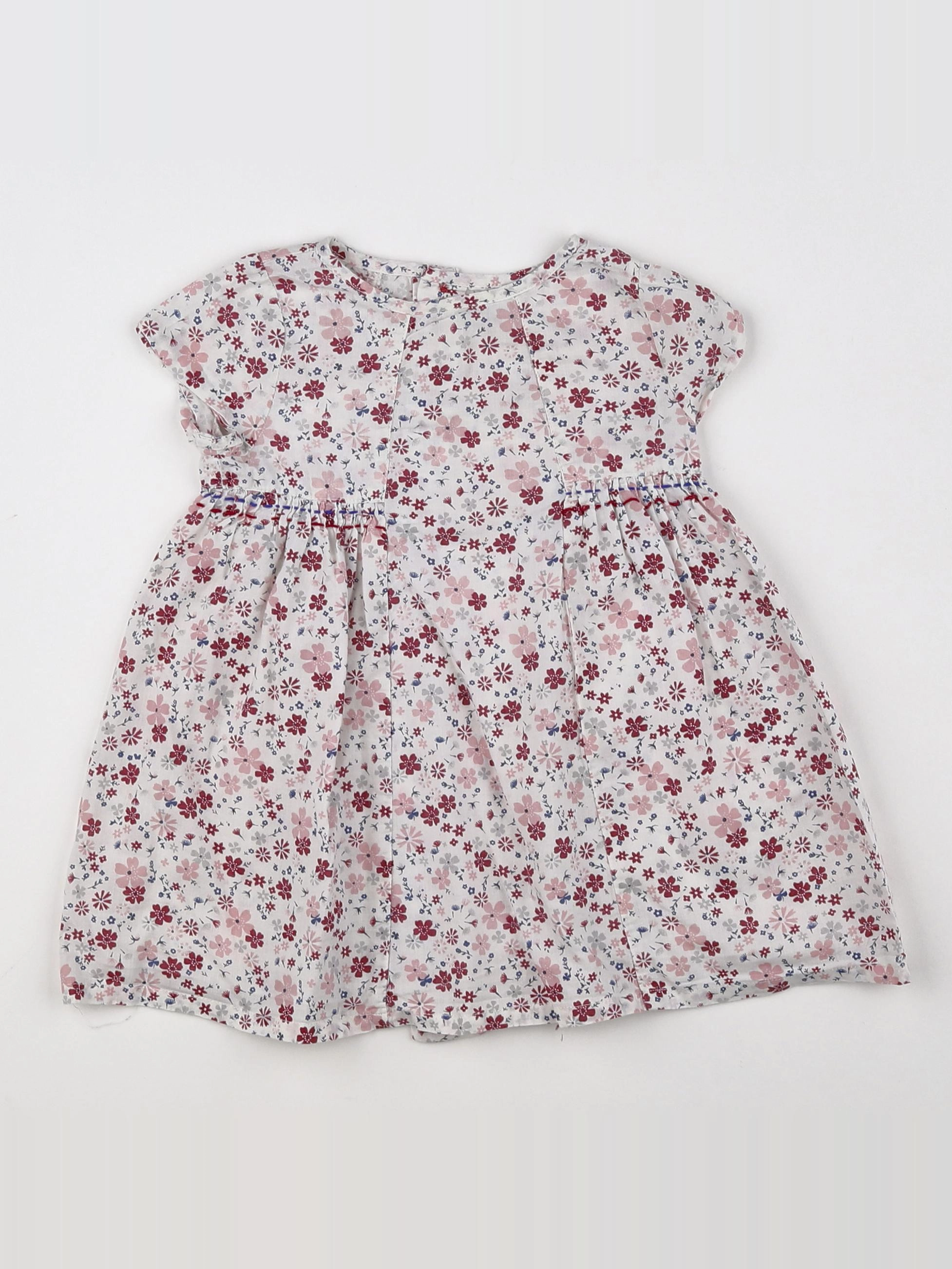 Boutchou - robe multicolore - 9 mois