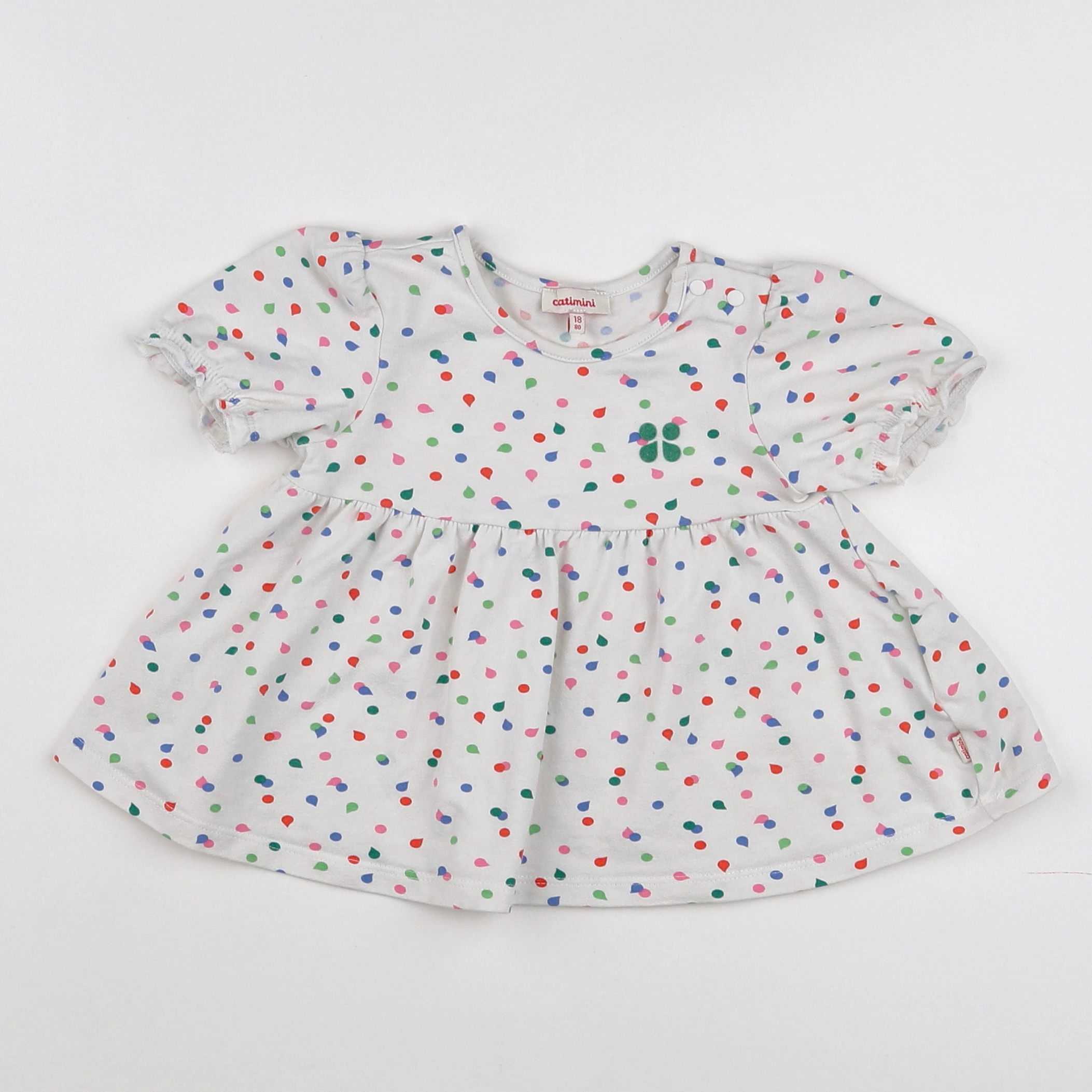 Catimini - robe blanc - 18 mois