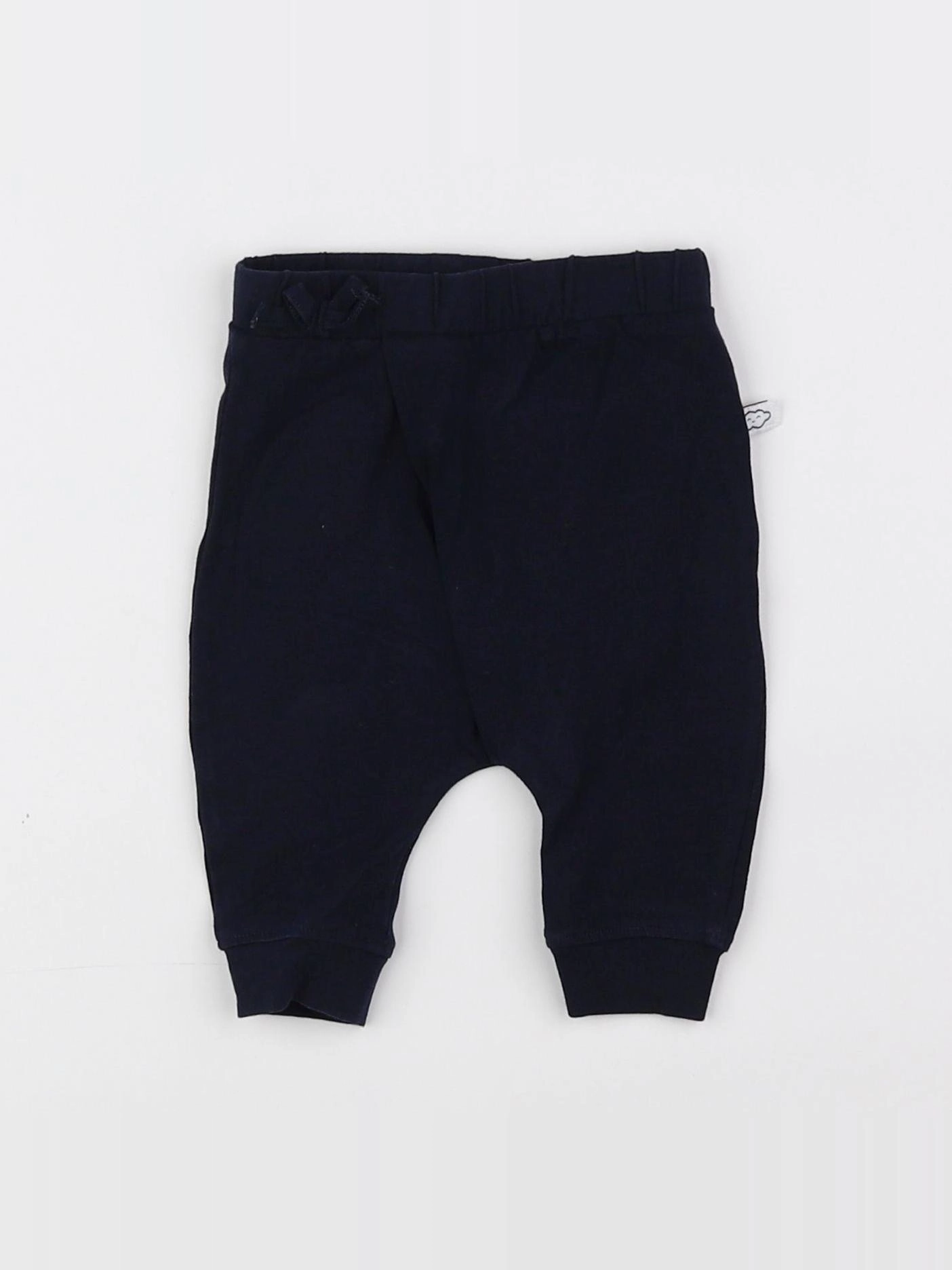Vertbaudet - sarouel bleu - 1 mois