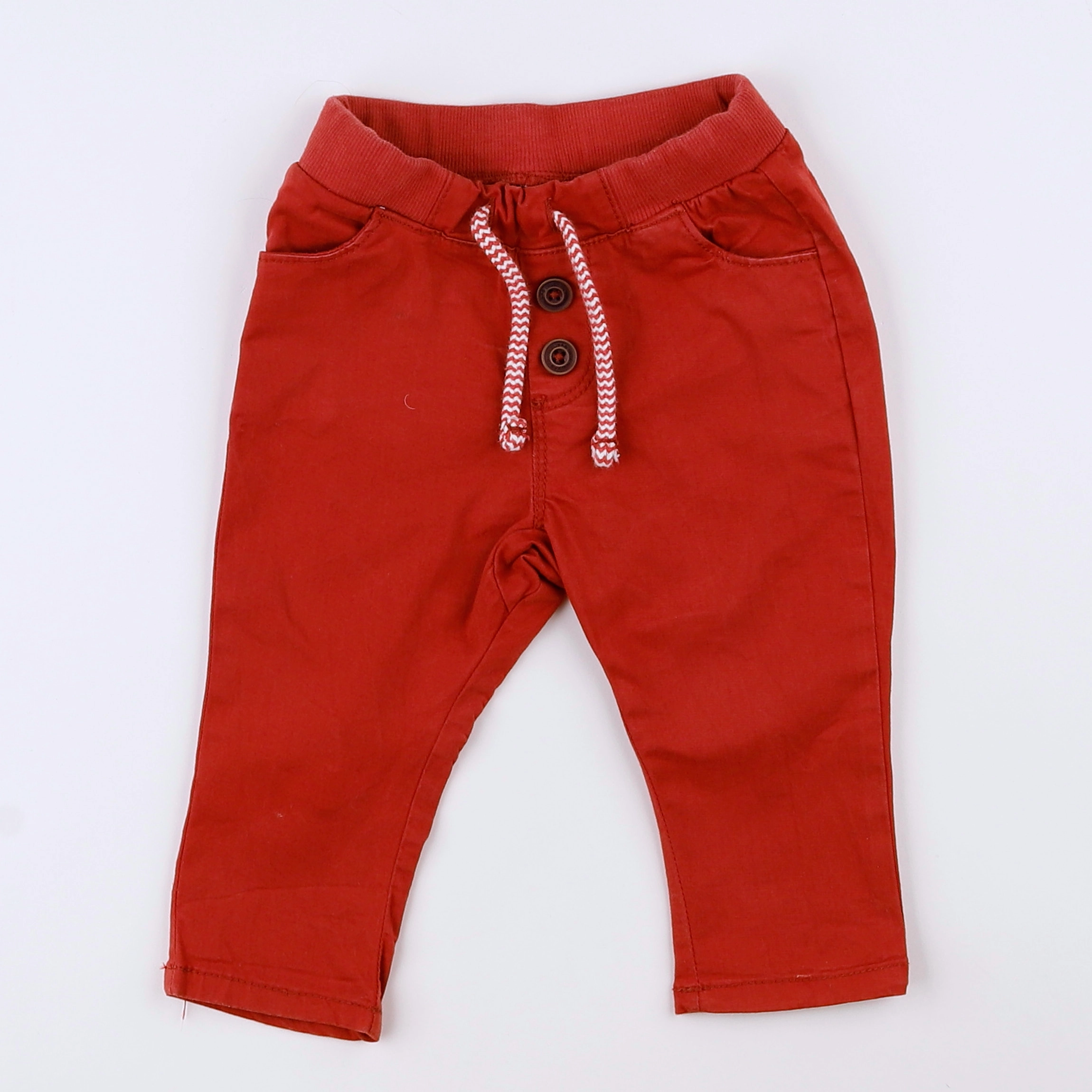 Tape à l'oeil - pantalon rouge - 9 mois