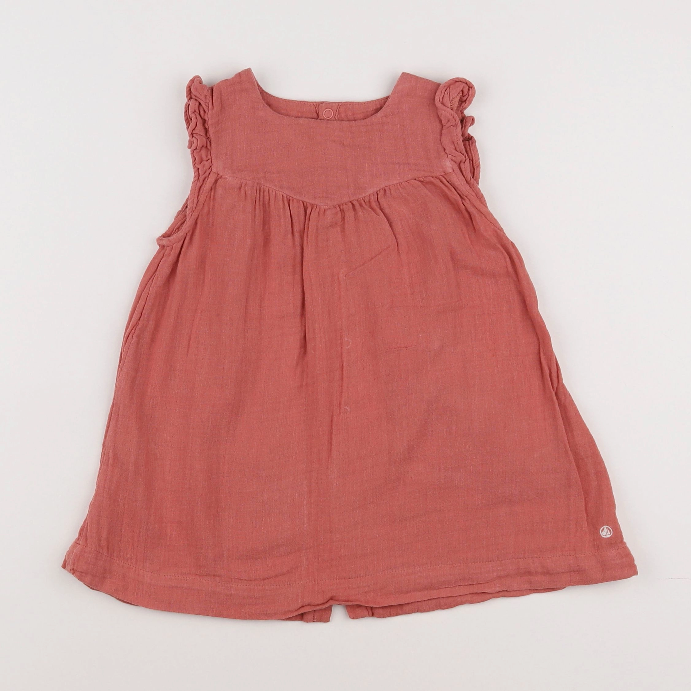 Petit Bateau - robe rose - 18 mois