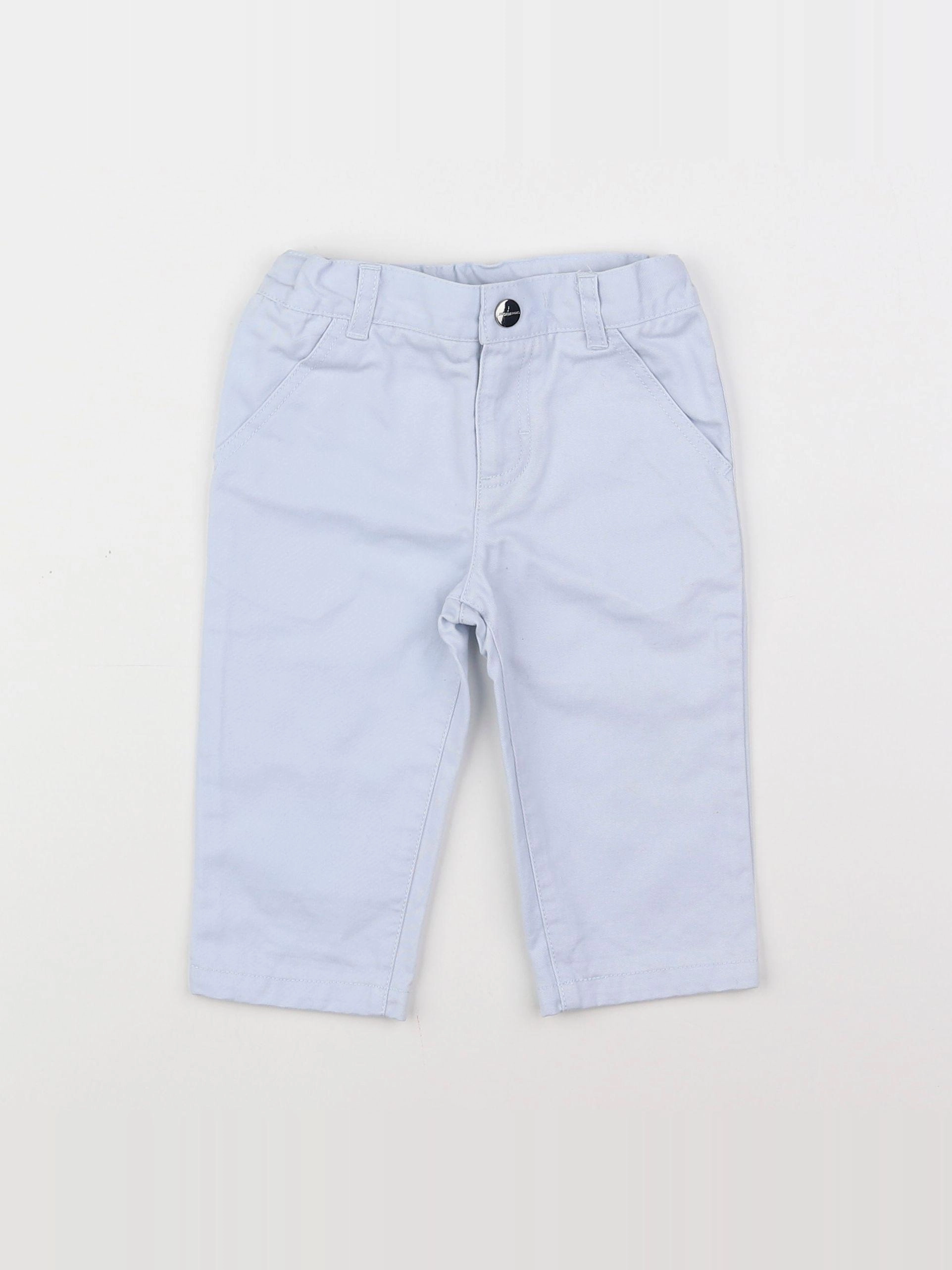 Jacadi - pantalon bleu - 12 mois