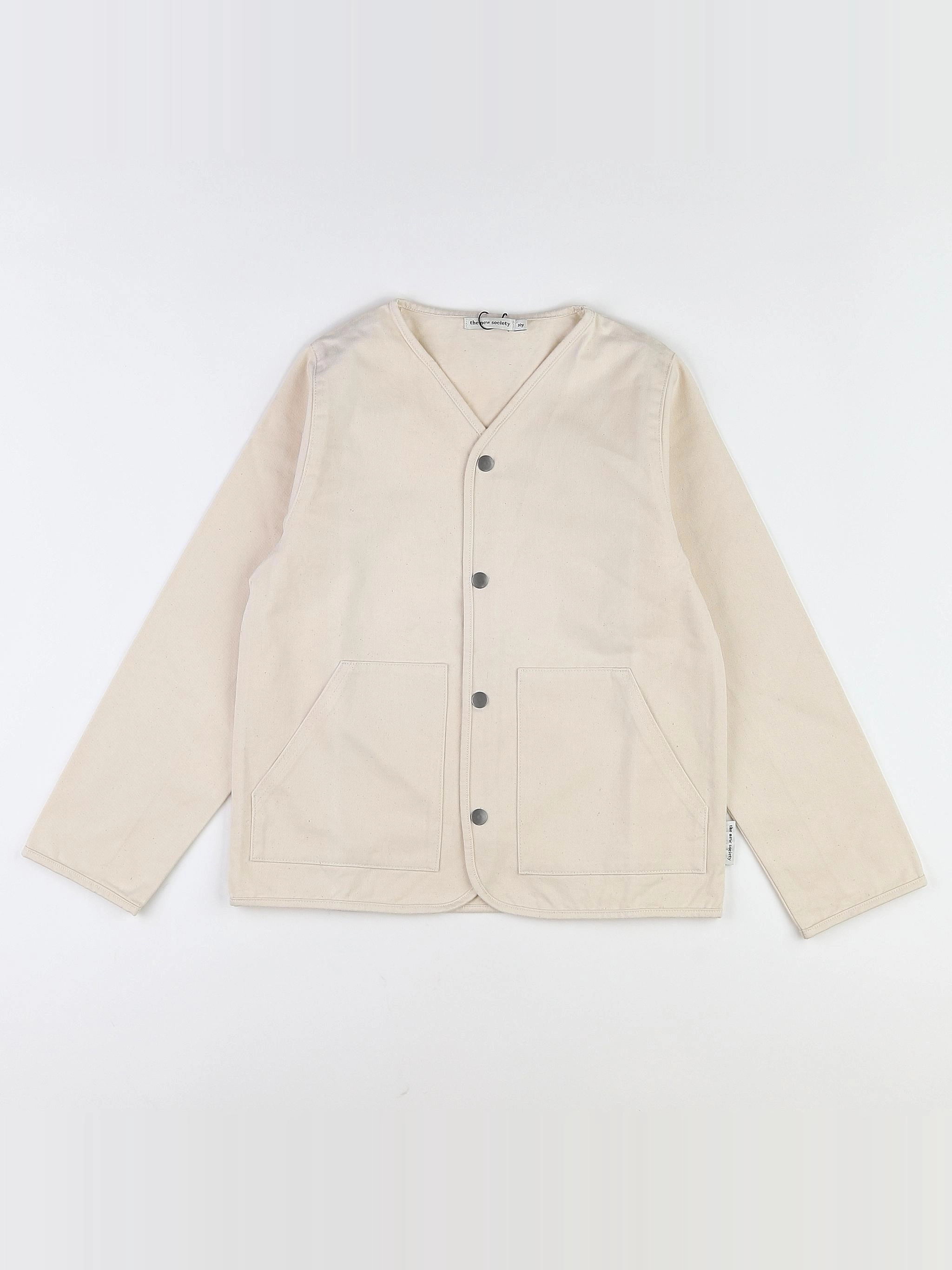 The new society - veste beige (état neuf) - 10 ans