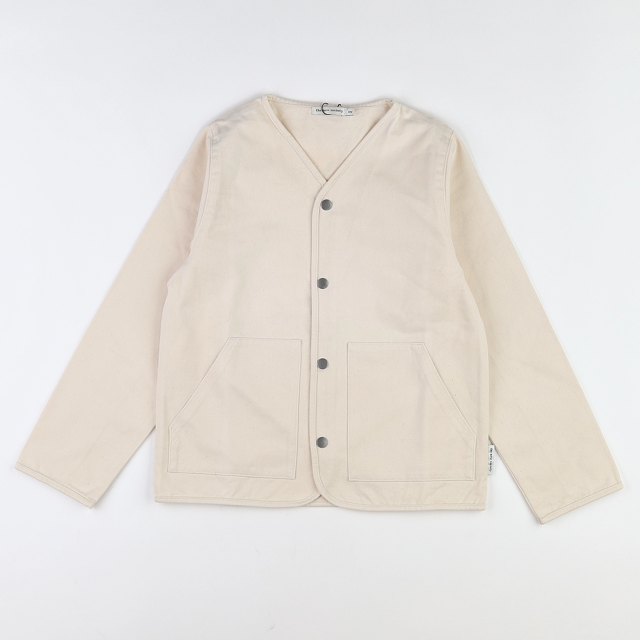 The new society - veste beige (état neuf) - 10 ans