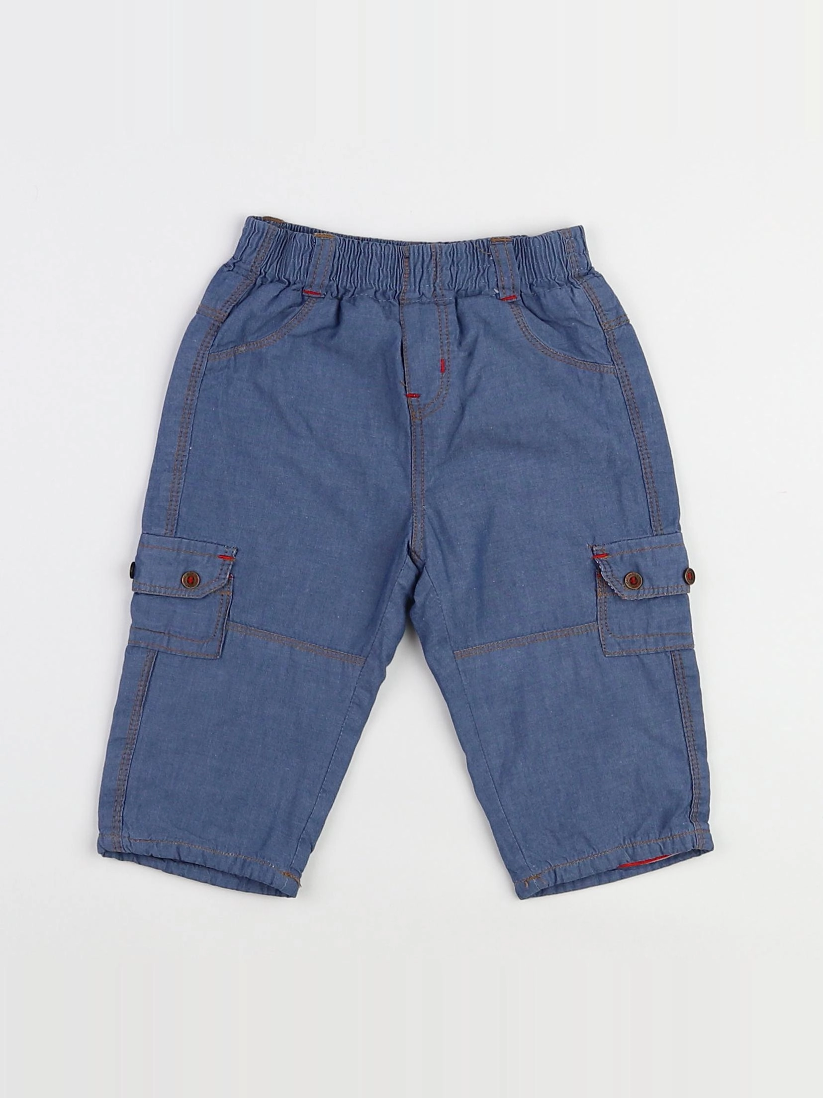 Catimini - pantalon bleu - 12 mois
