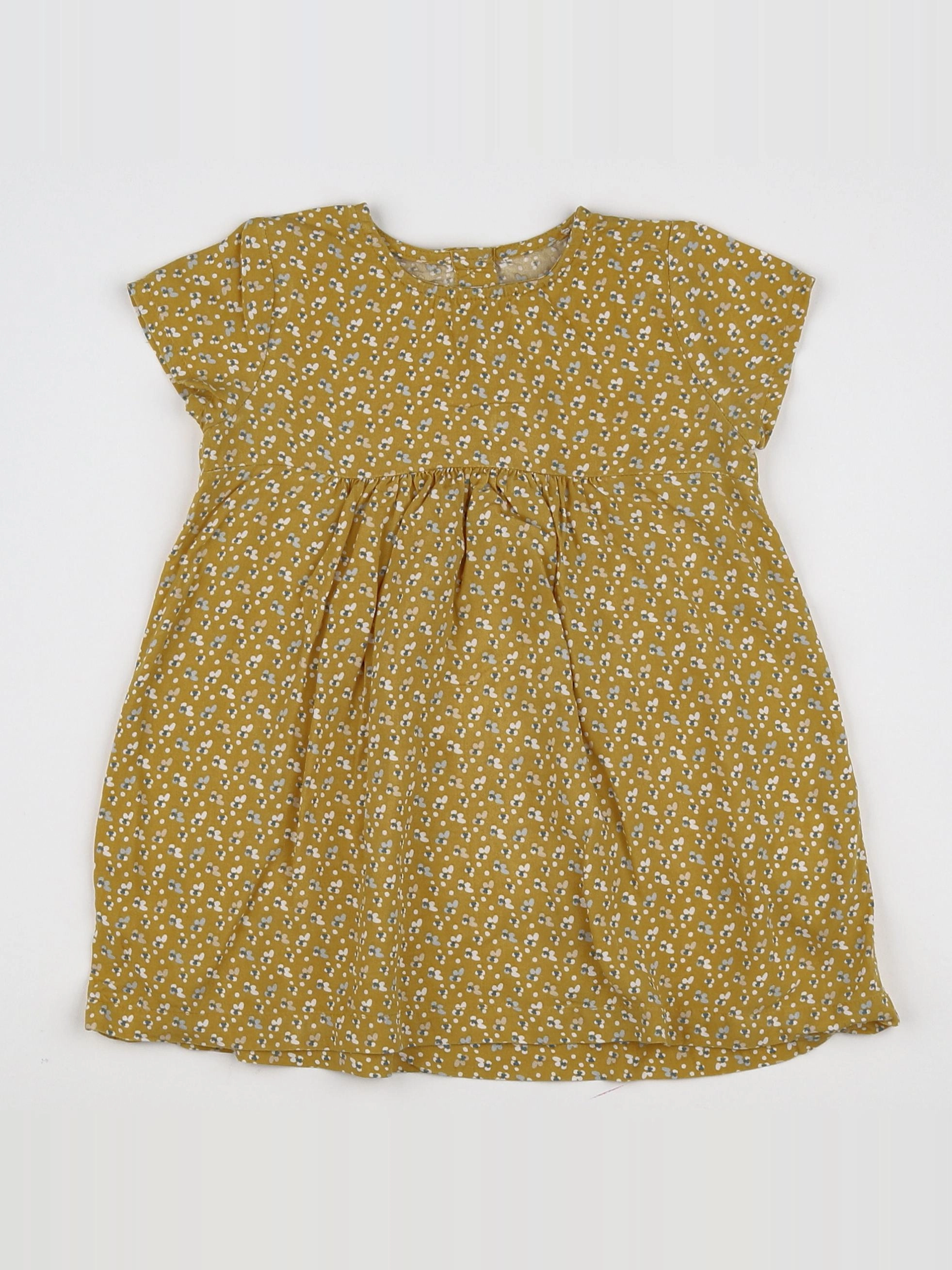 Eden & Victor - robe jaune - 18 mois
