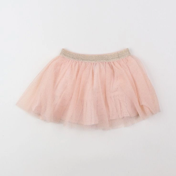 Vertbaudet - jupe rose - 12 mois