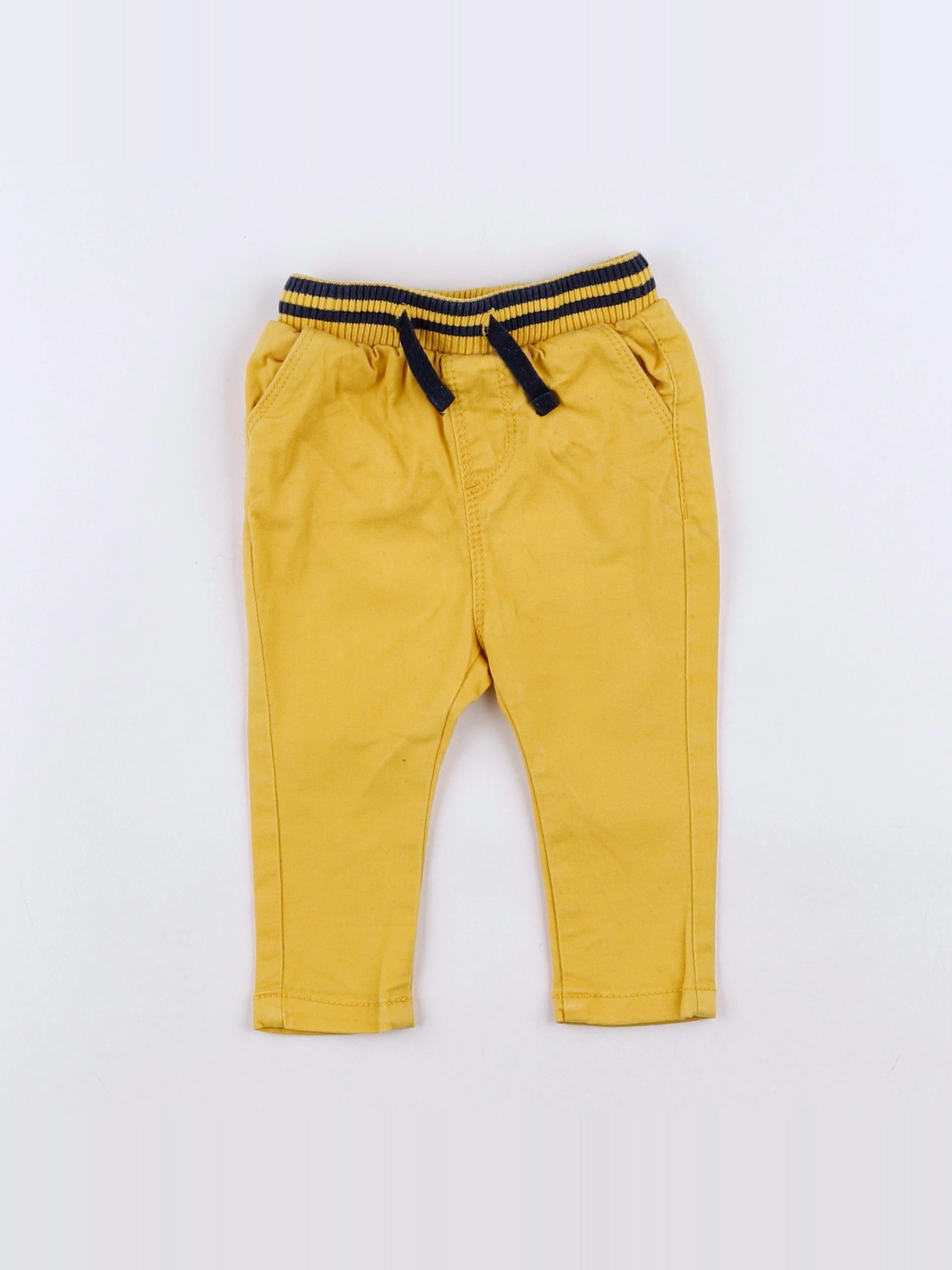 Tape à l'oeil - pantalon jaune - 3 mois