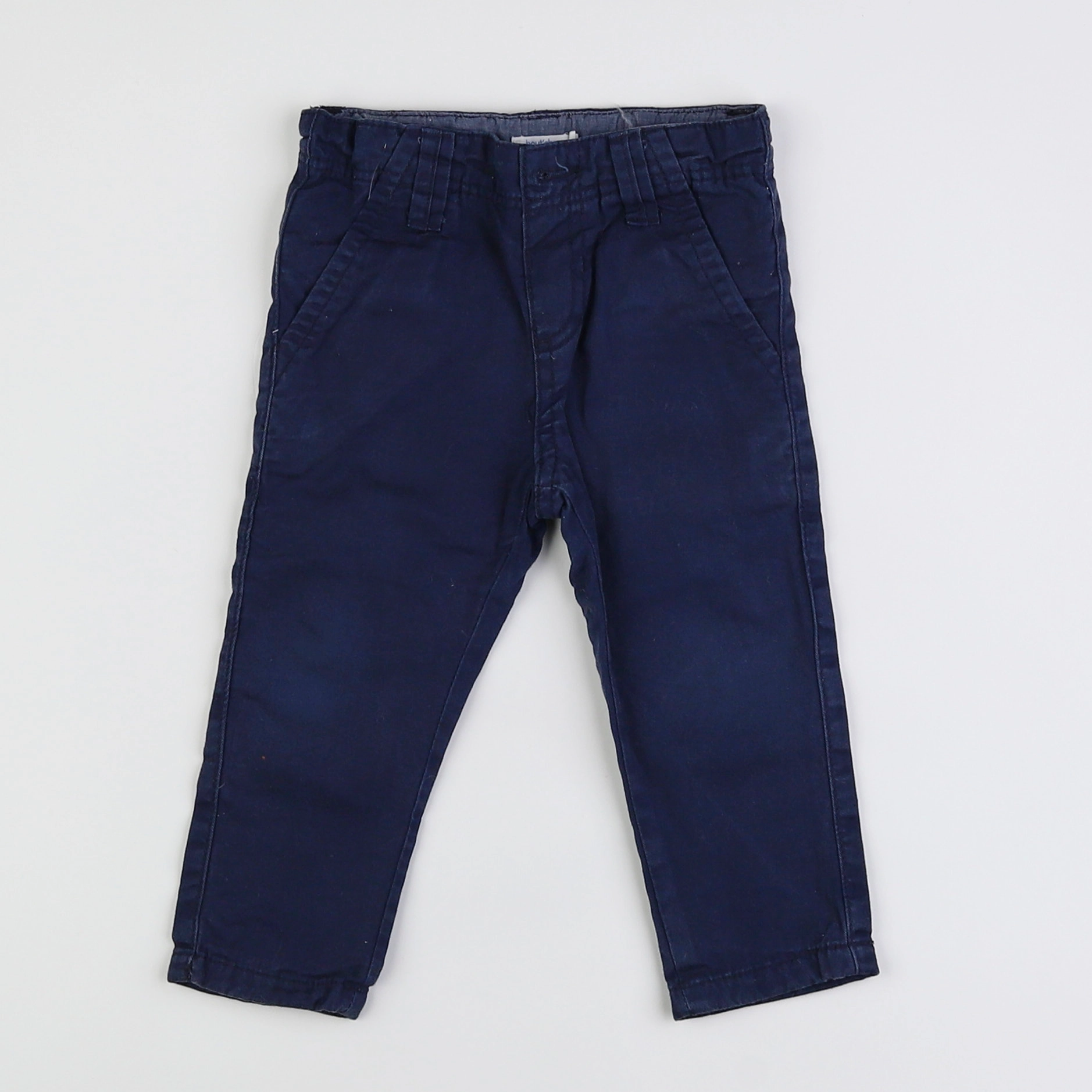 Boutchou - pantalon bleu - 12 mois