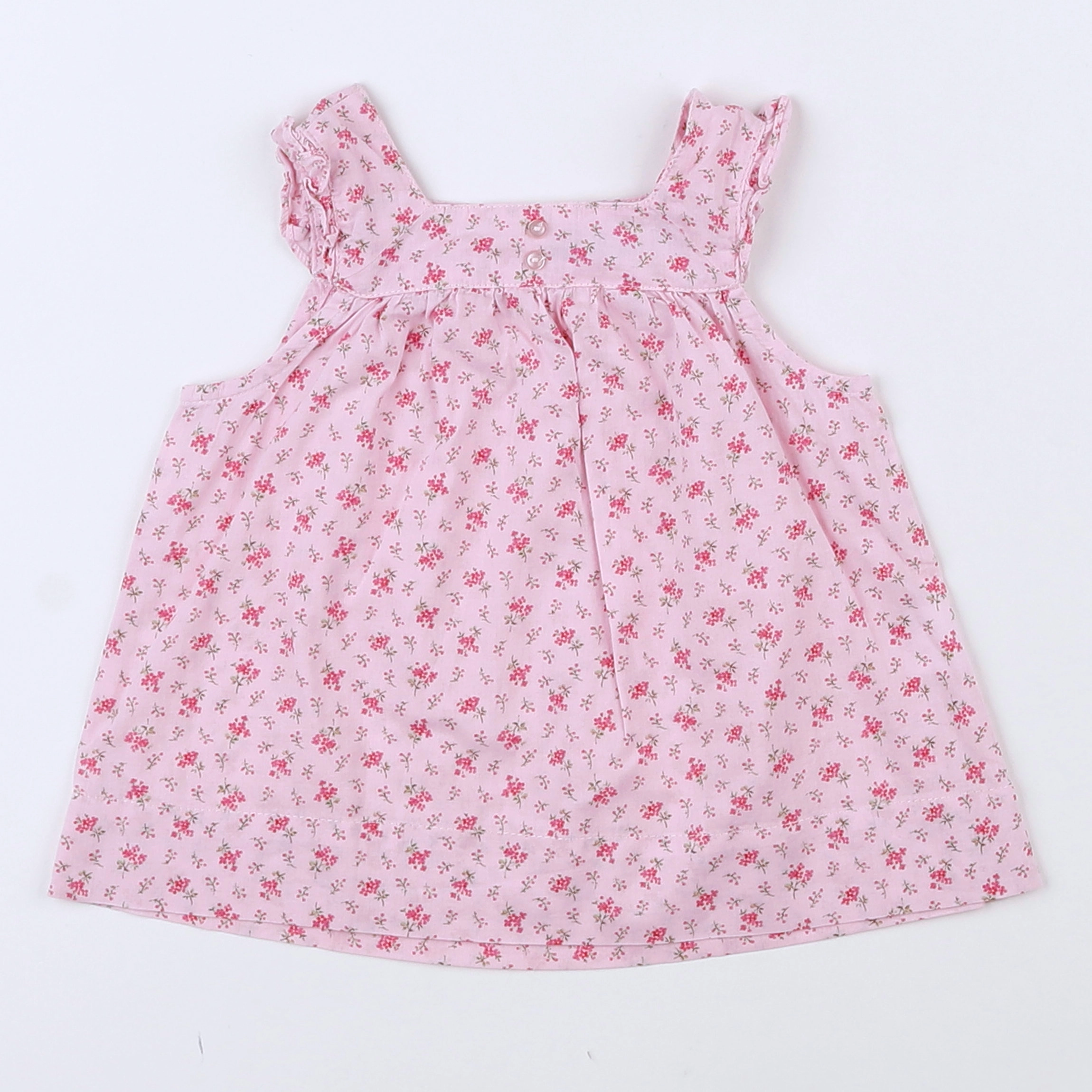 Boutchou - blouse rose - 9 mois