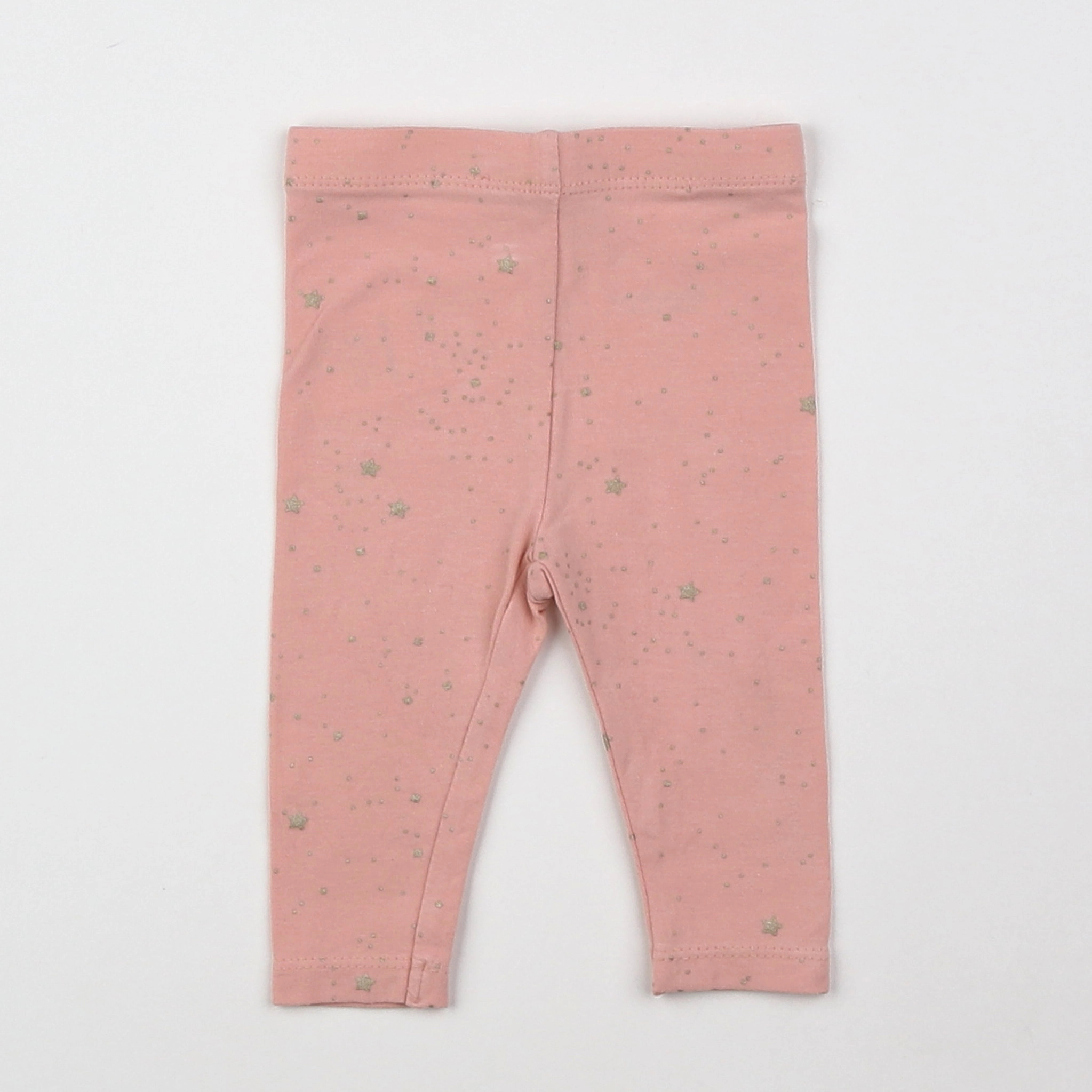 Vertbaudet - legging rose - 3 mois