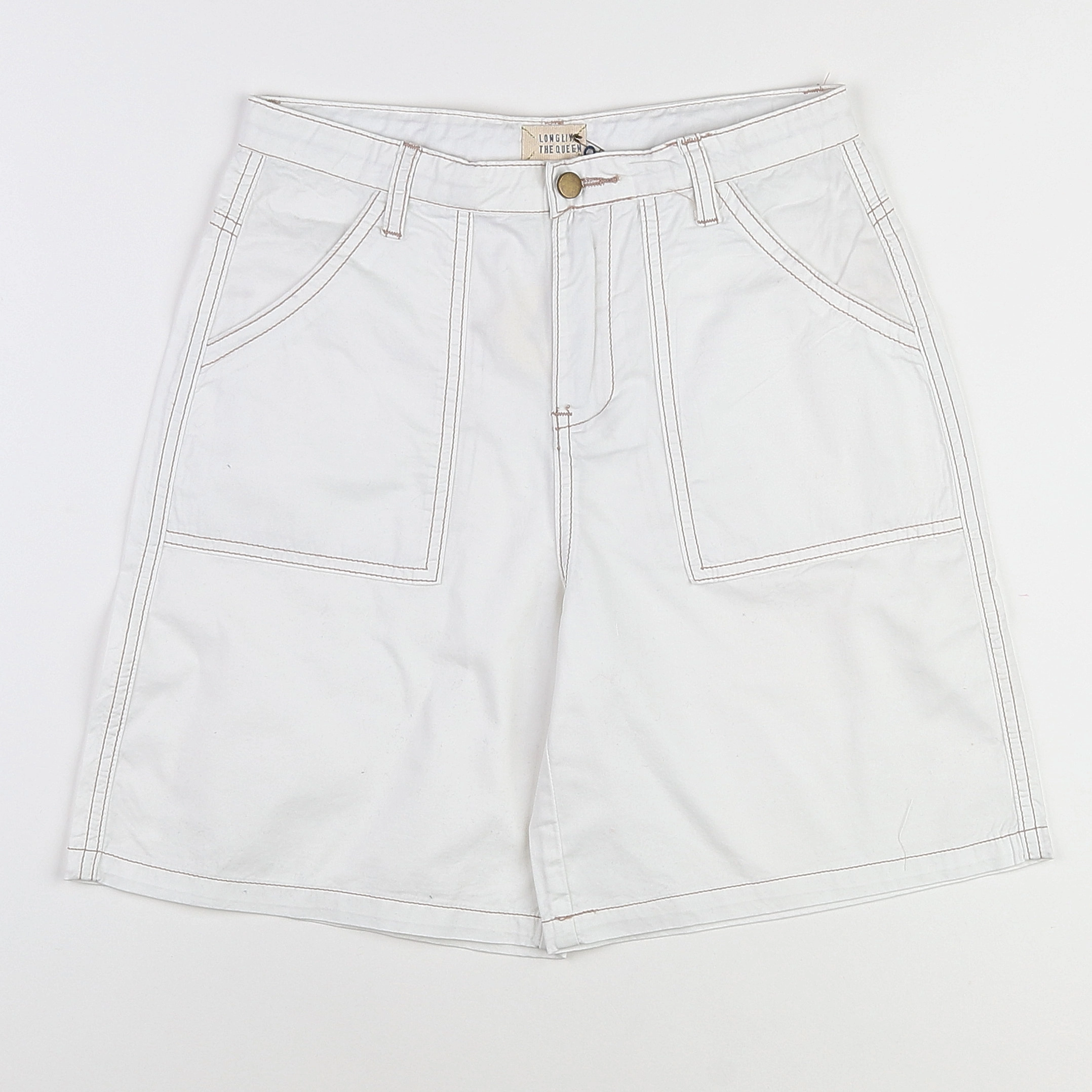 Longlivethequeen  - short blanc (neuf) - 10 ans
