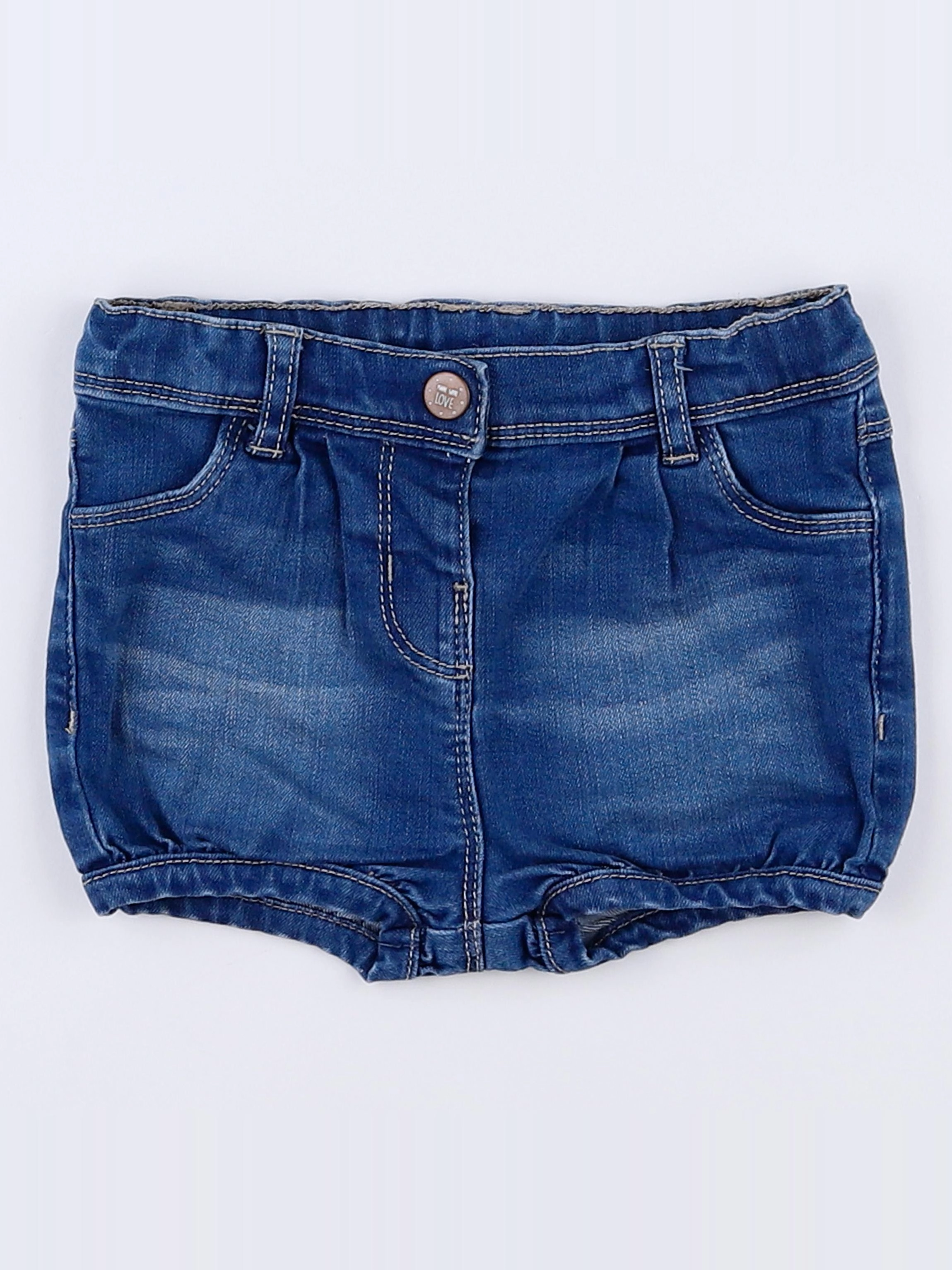 Tape à l'oeil - short bleu - 18 mois