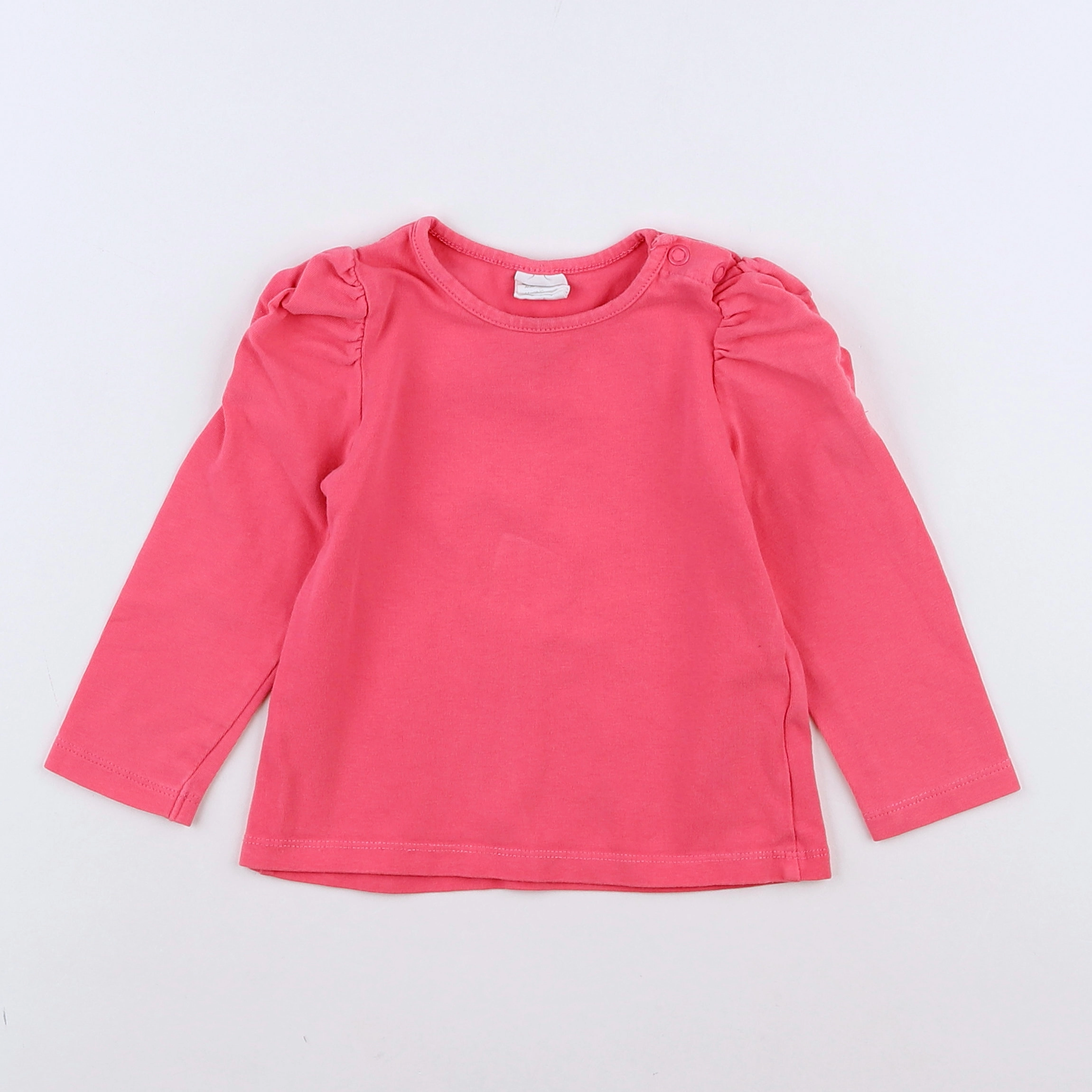 H&M - tee-shirt rose - 9/12 mois