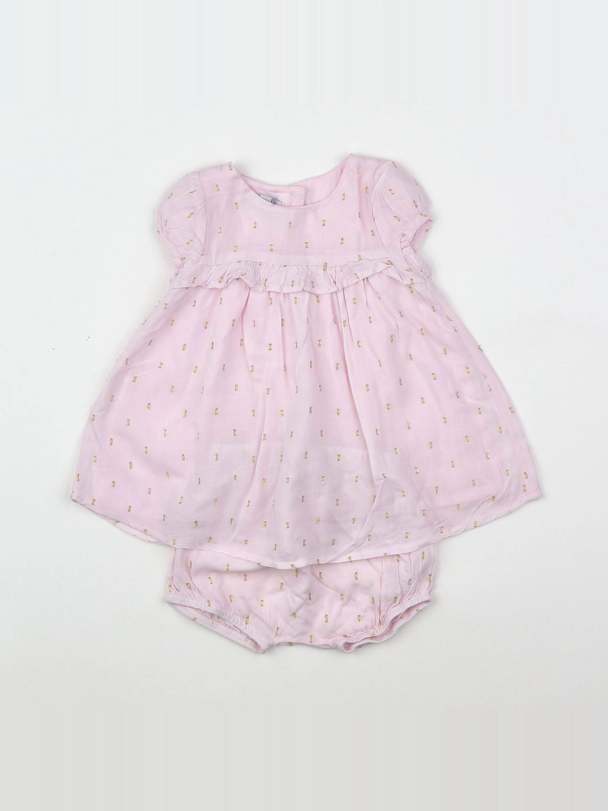 Absorba - robe rose - 3 mois