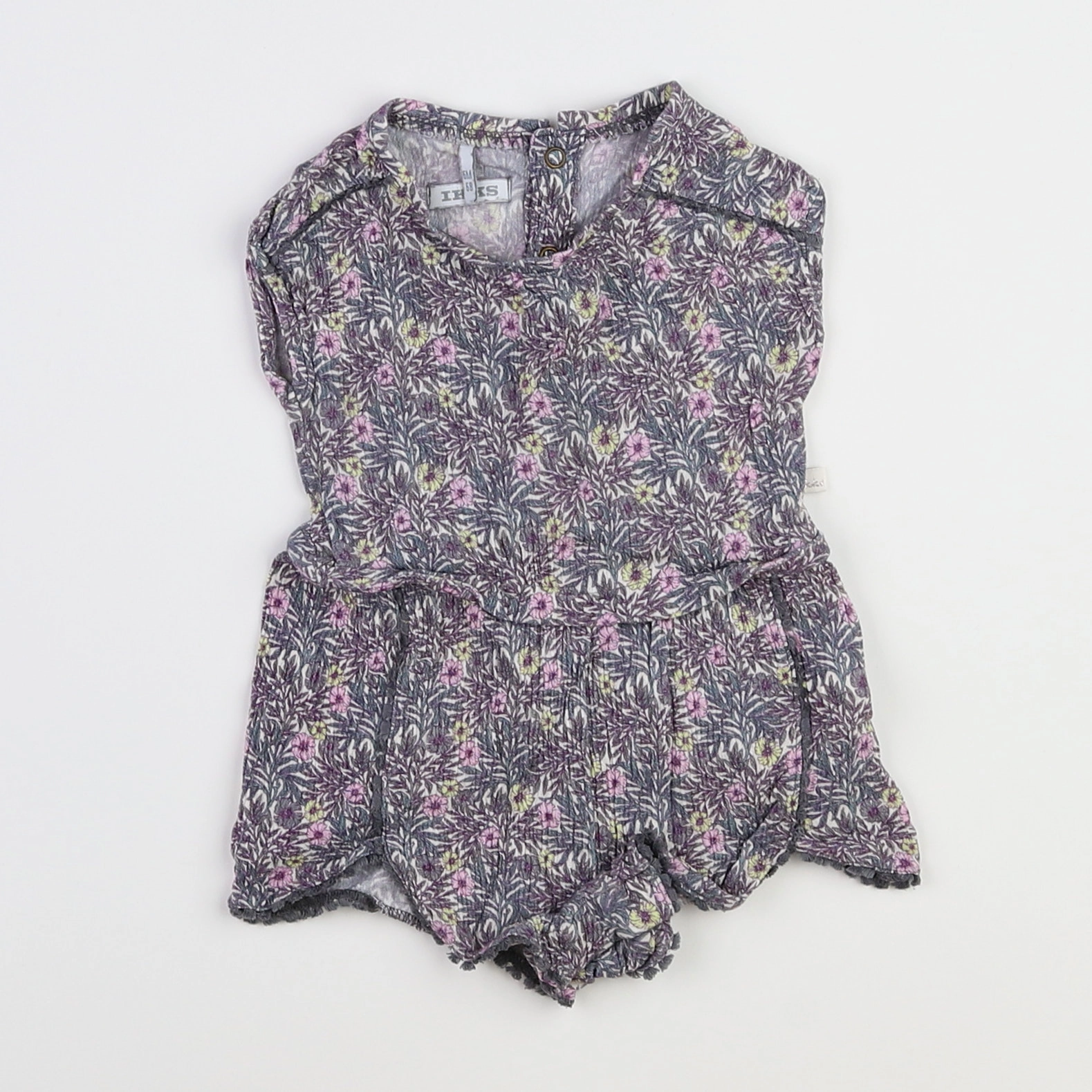 IKKS - combinaison rose, jaune - 6 mois
