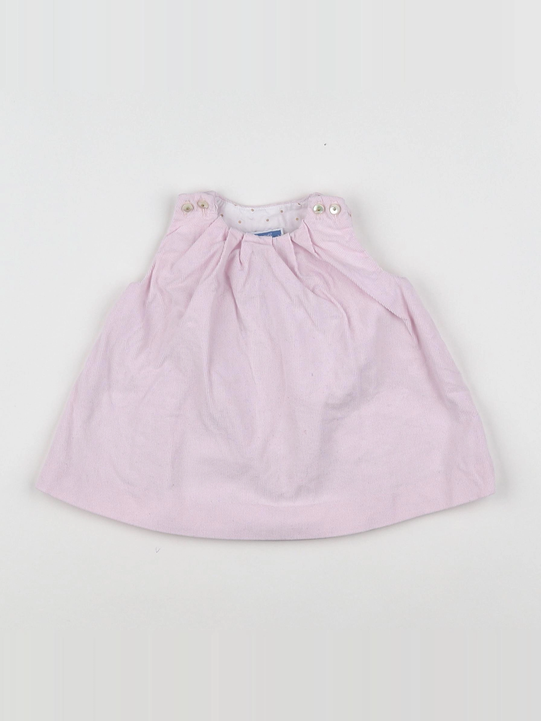 Jacadi - robe rose - 1 mois