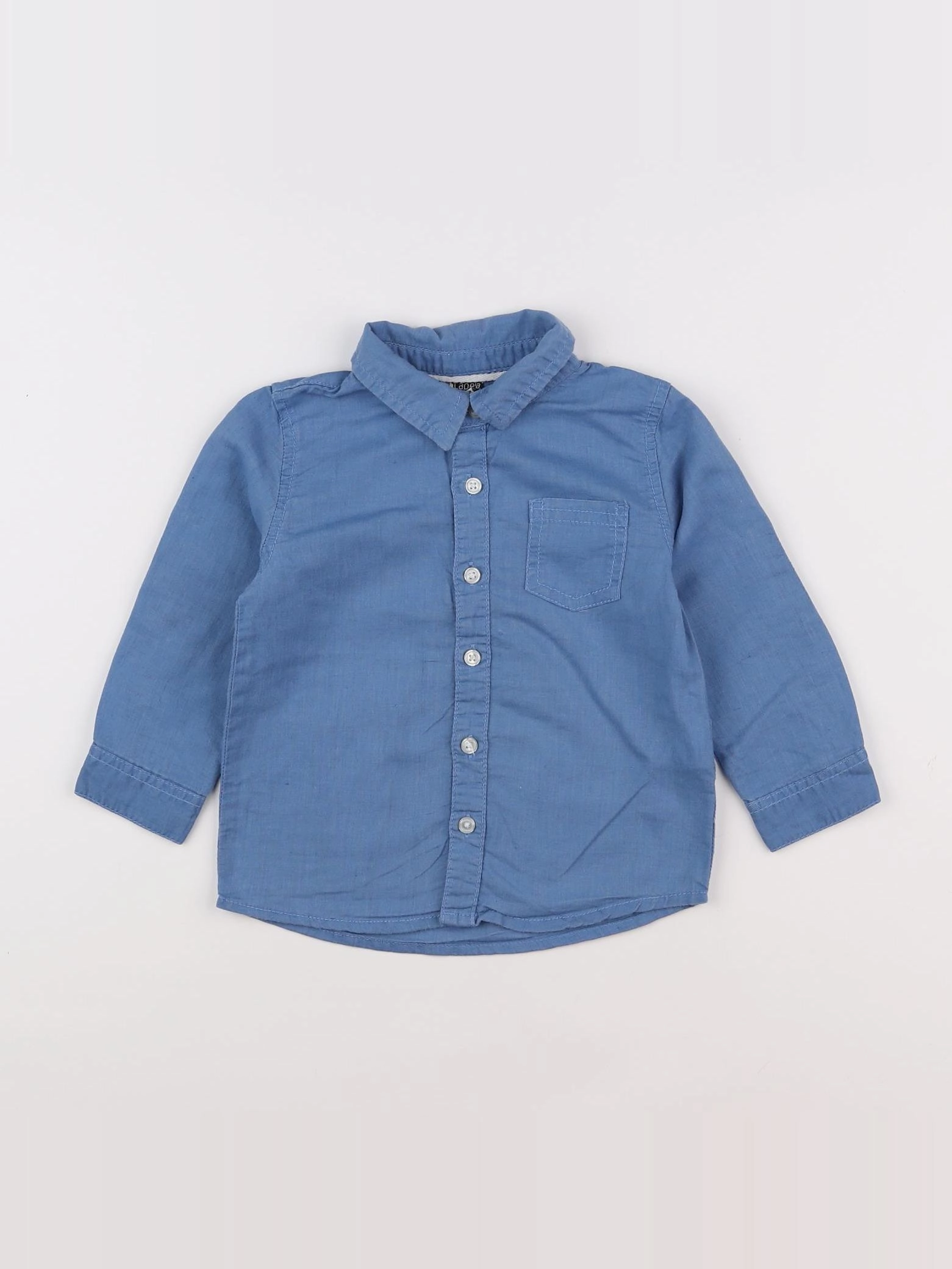 Tape à l'oeil - chemise bleu - 2 ans