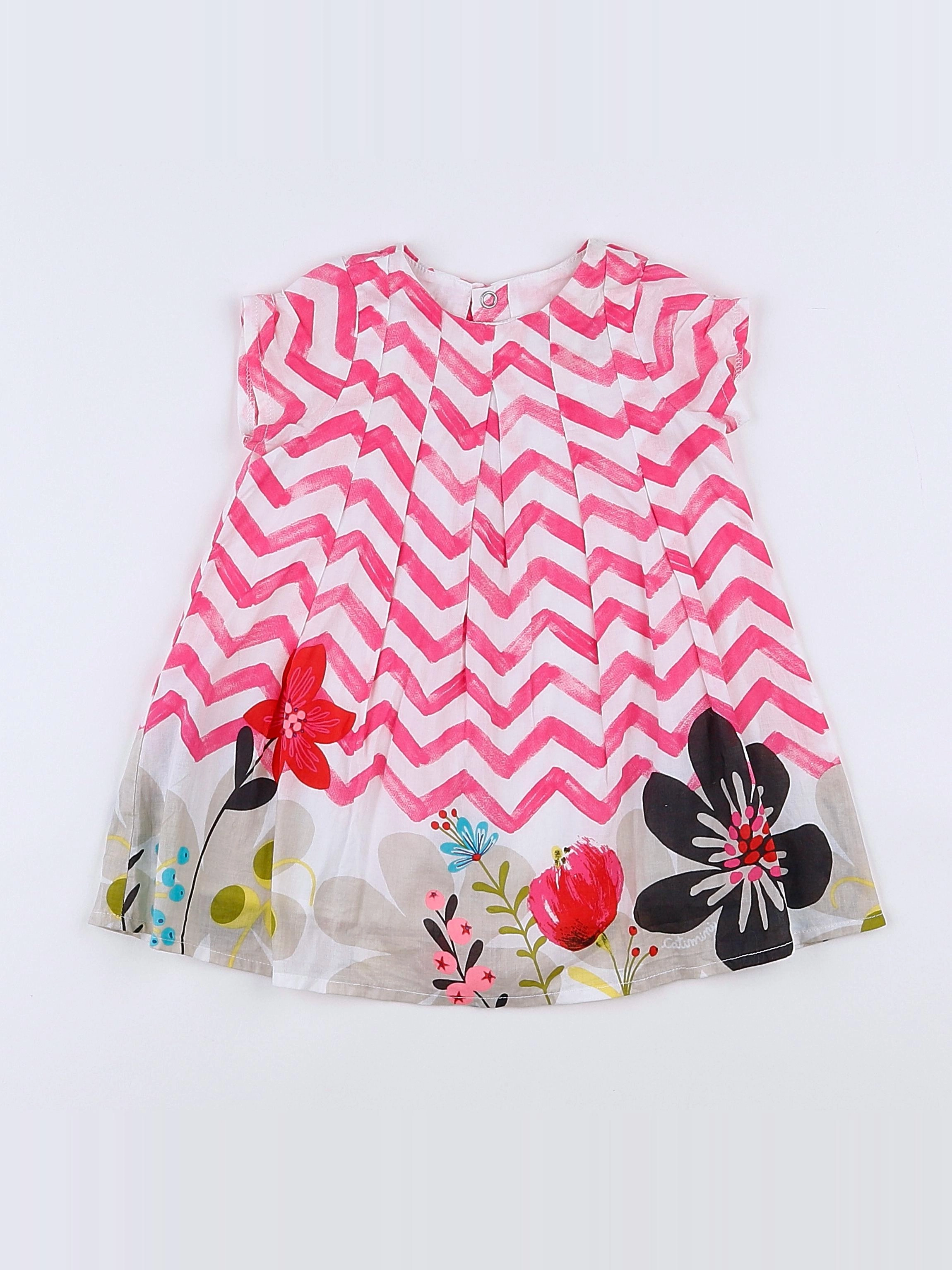 Catimini - robe rose - 6 mois