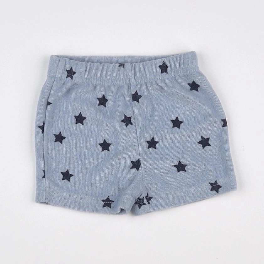 Vertbaudet - short bleu - 9 mois