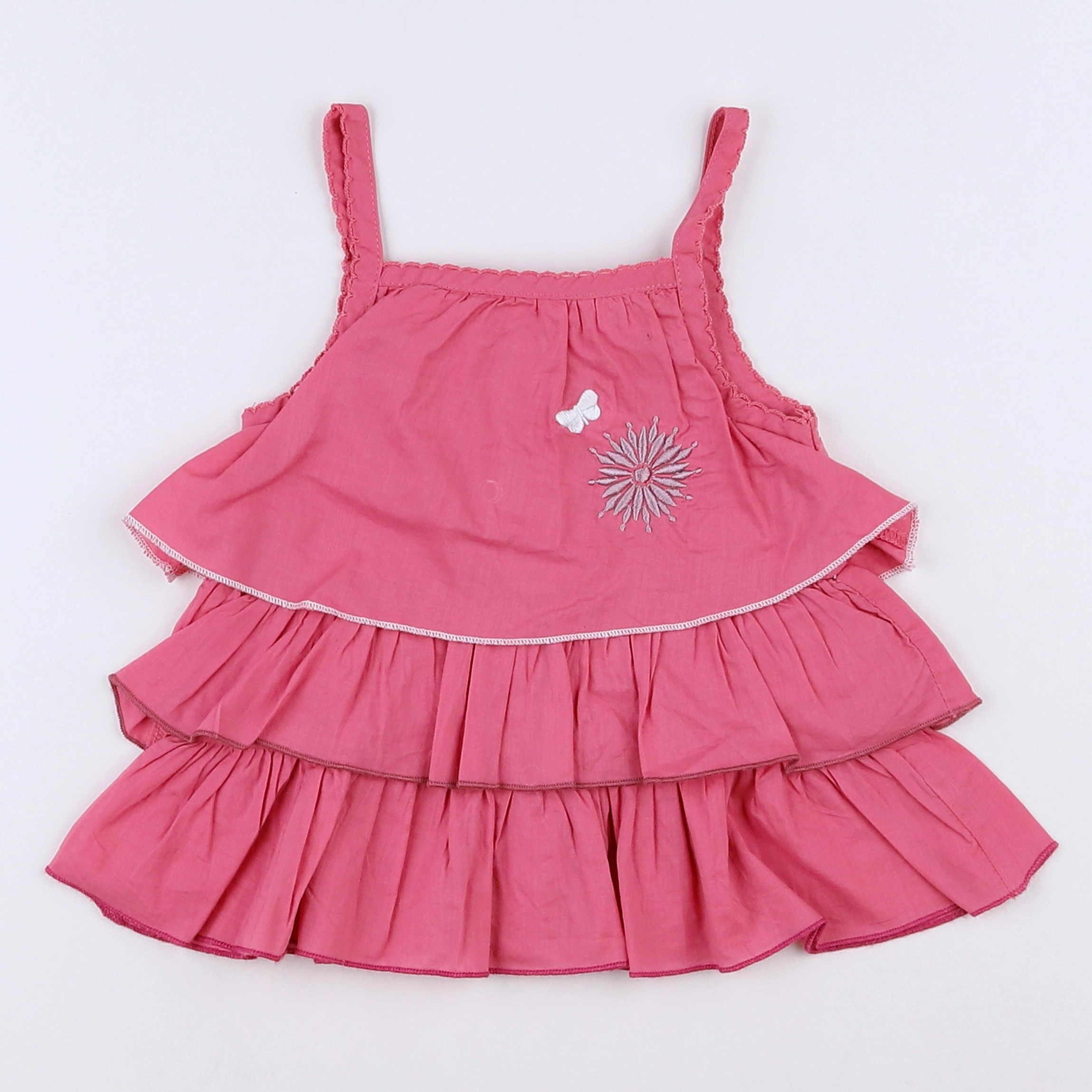 Vertbaudet - blouse rose - 6 mois