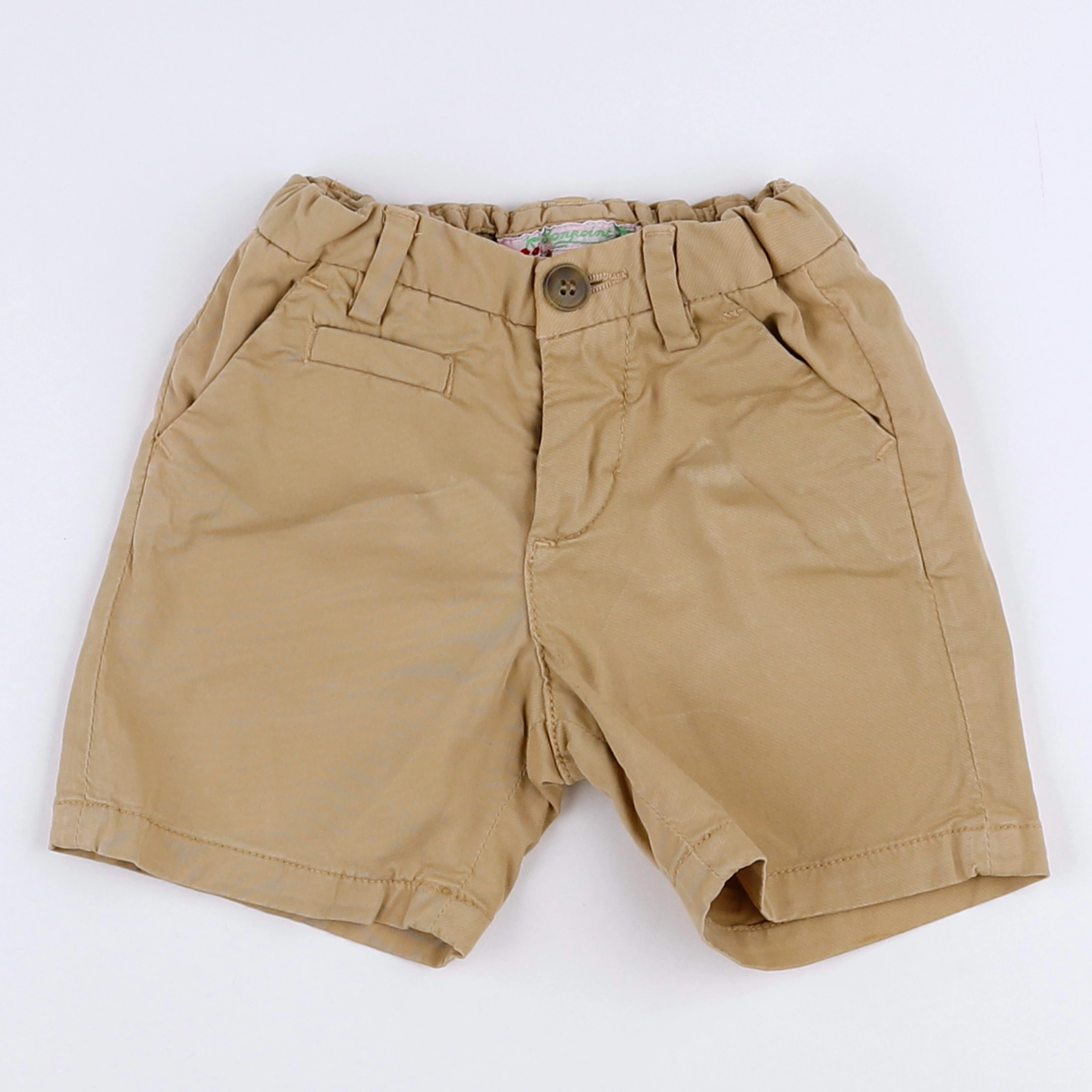 Bonpoint - short beige - 6 mois