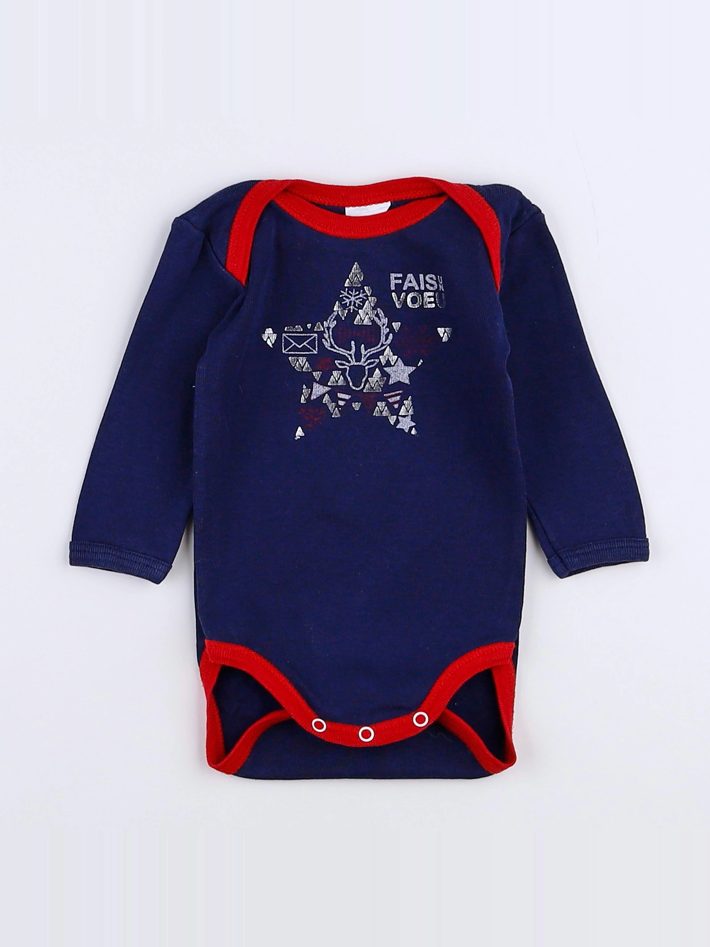 Absorba - body bleu - 3 mois