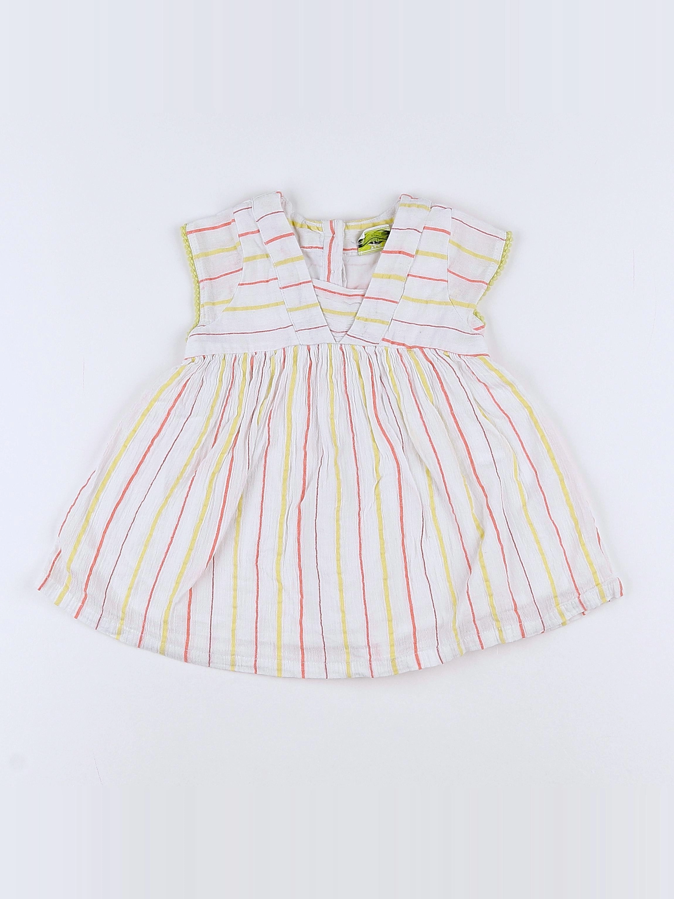 Tape à l'oeil - robe multicolore - 9 mois