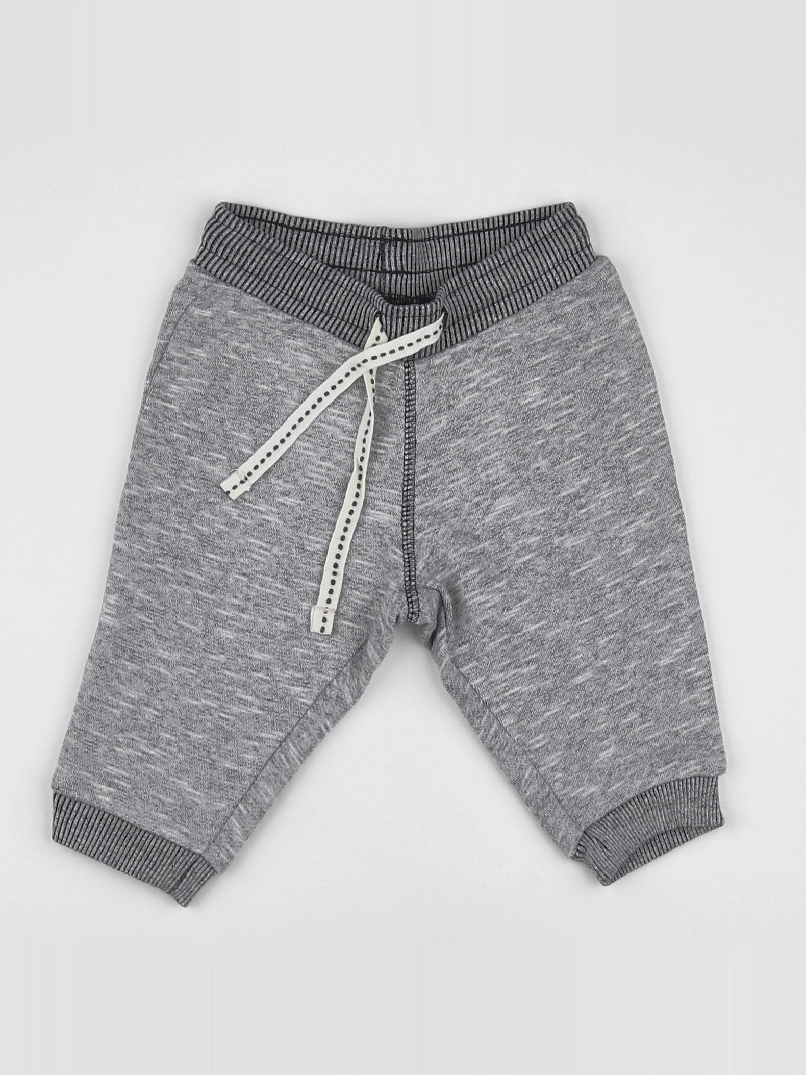 H&M - jogging gris - 3/6 mois