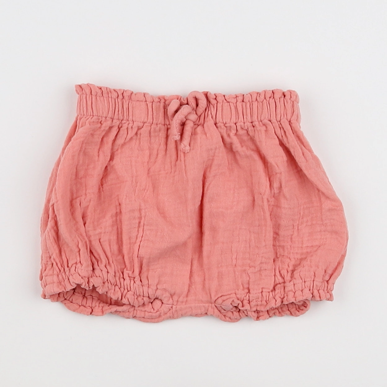 Vertbaudet - bloomer orange - 9 mois