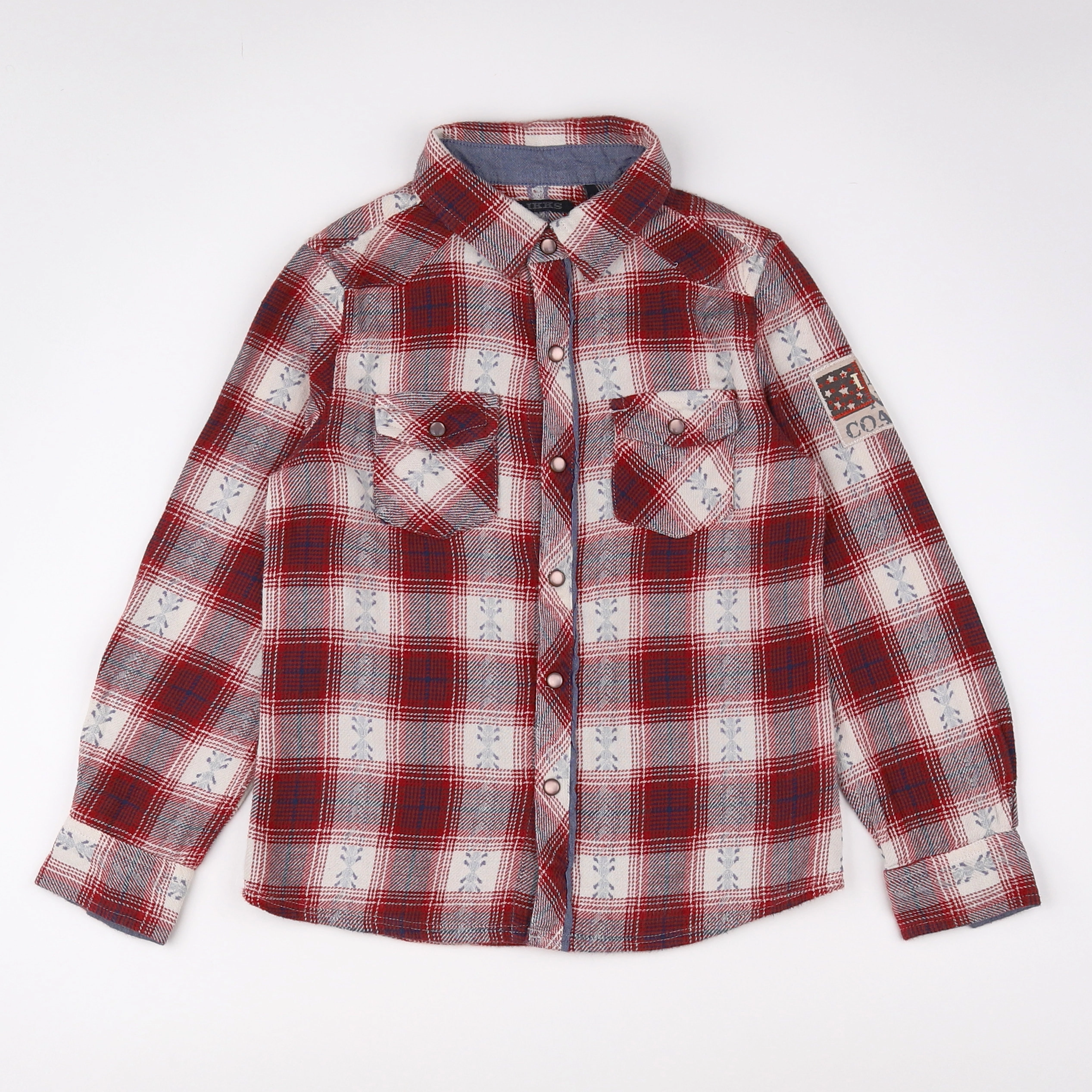 IKKS - chemise imprimé au dos multicolore - 6 ans