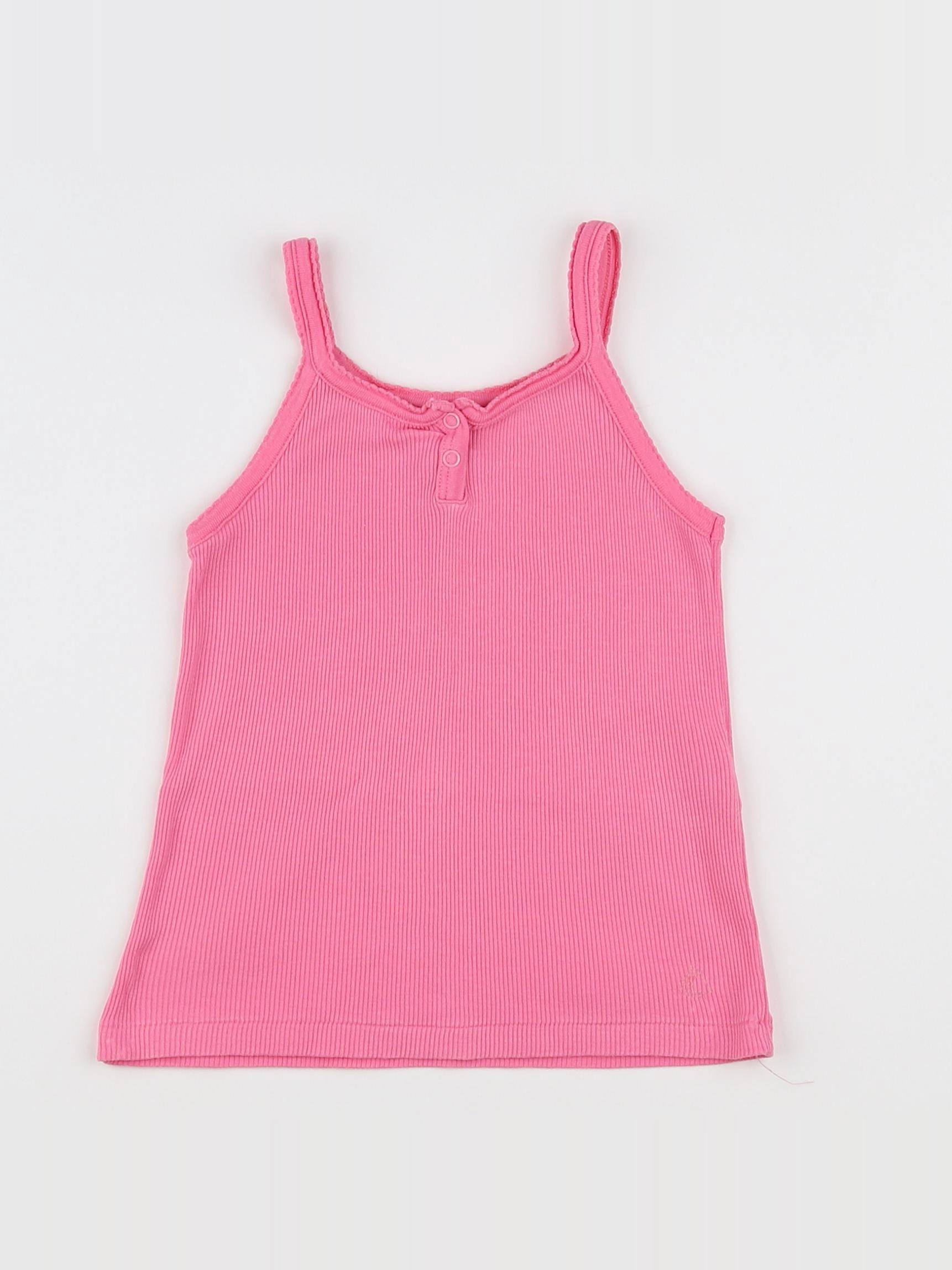 Petit Bateau - débardeur rose - 6 mois