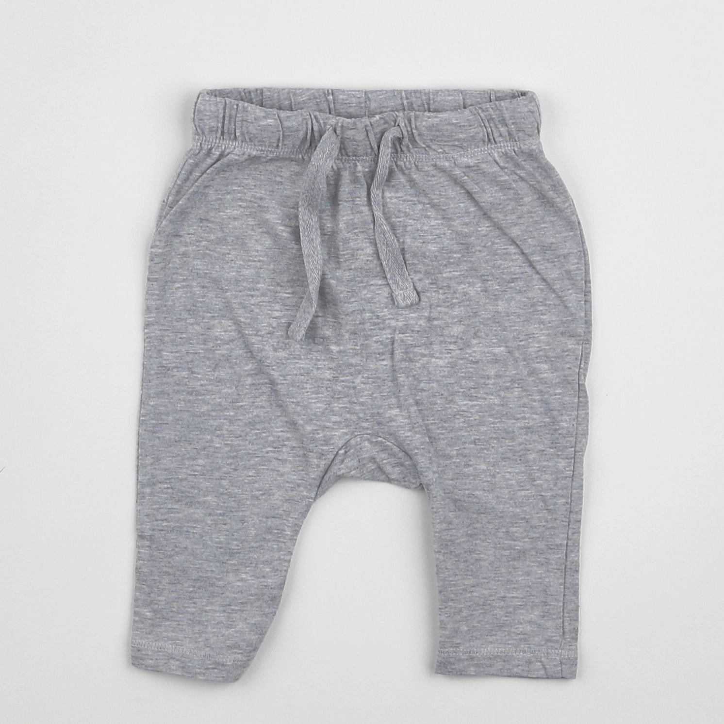 H&M - legging gris - 3/6 mois