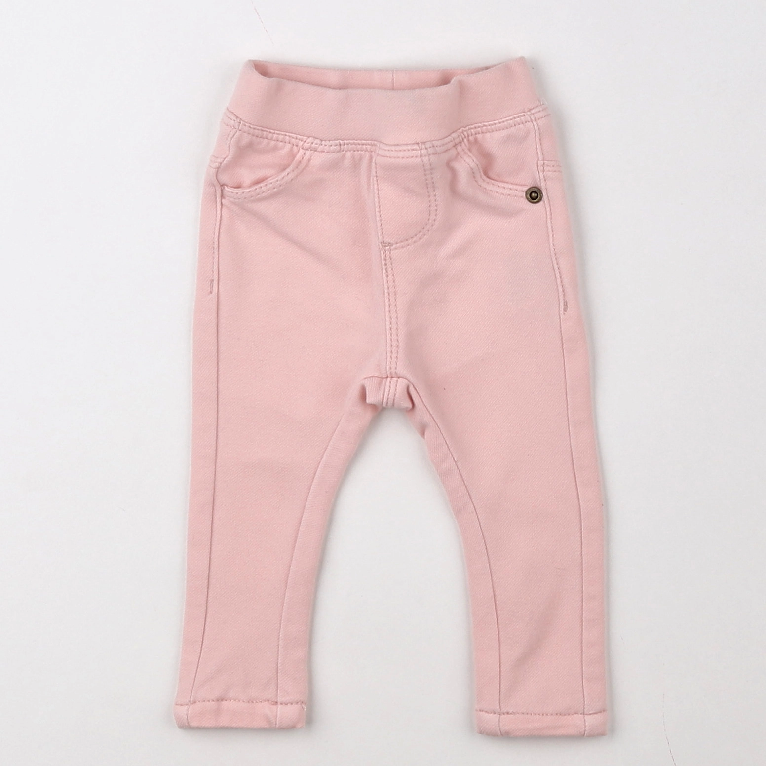 Vertbaudet - jegging rose - 3 mois