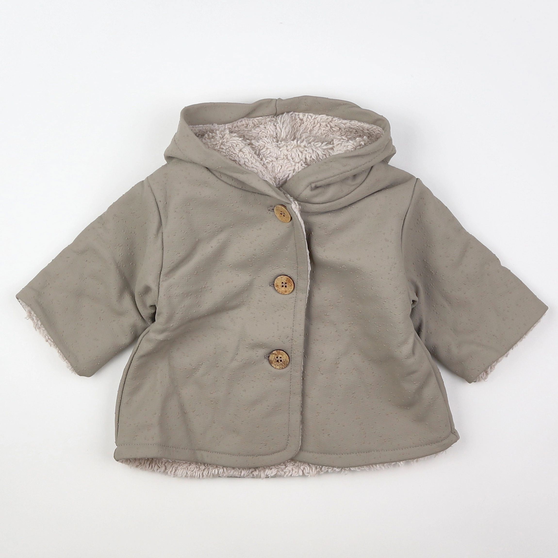 Play Up - parka gris (neuf) - 3 mois