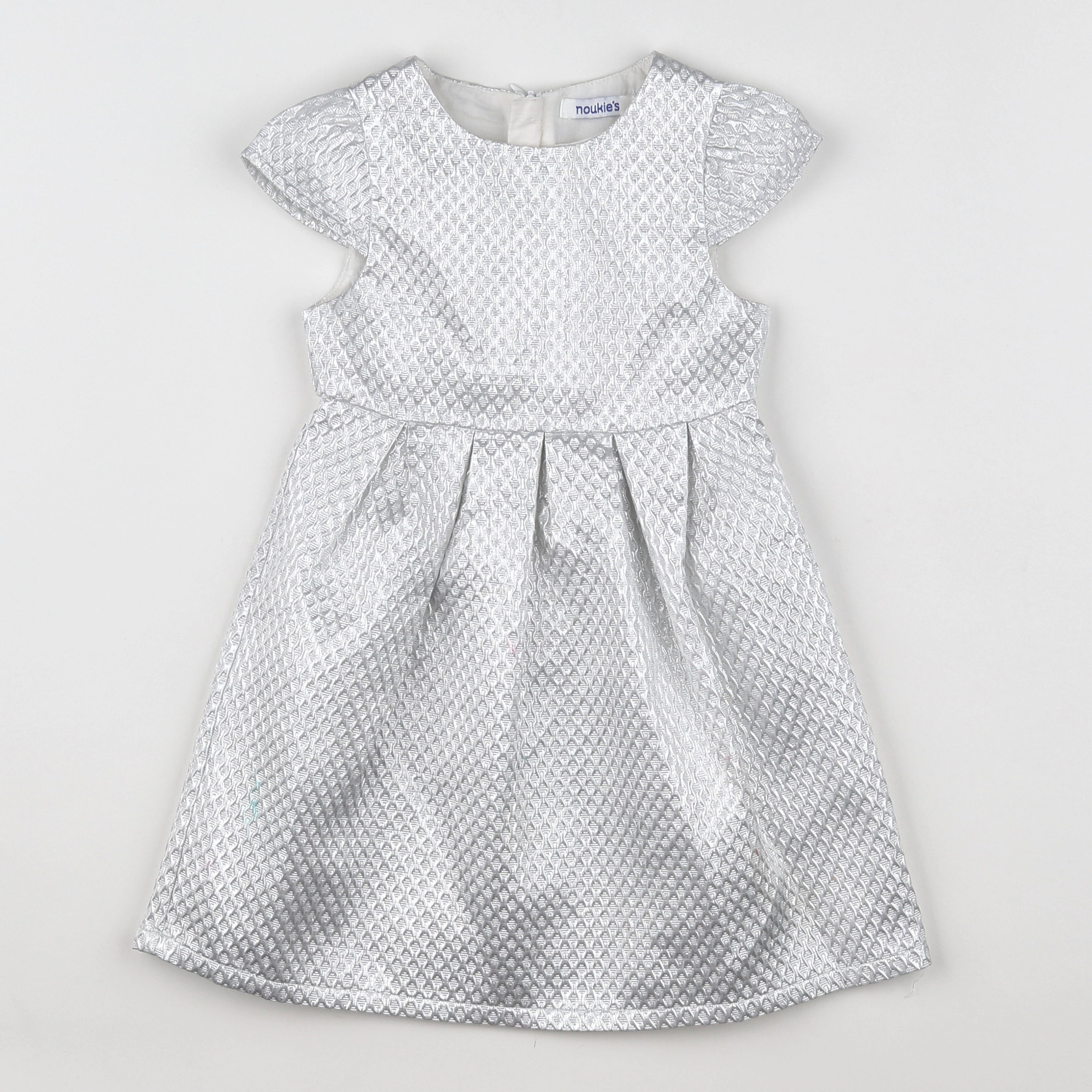 Noukie's - robe argent - 3 ans