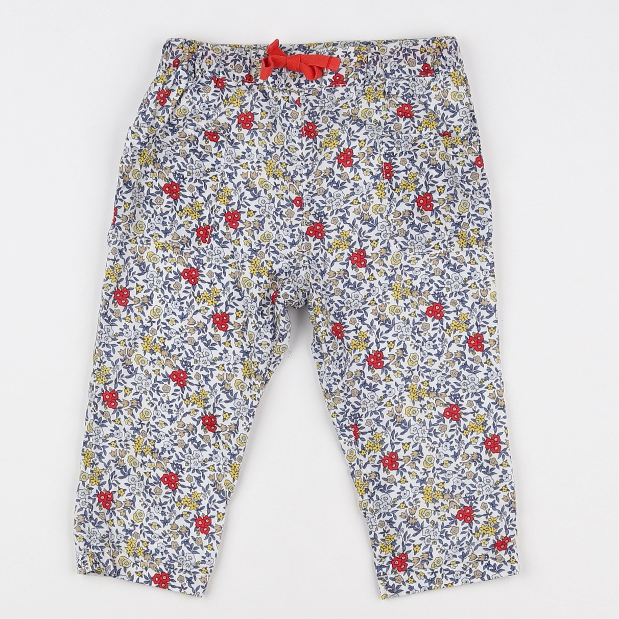 Boutchou - pantalon blanc - 12 mois
