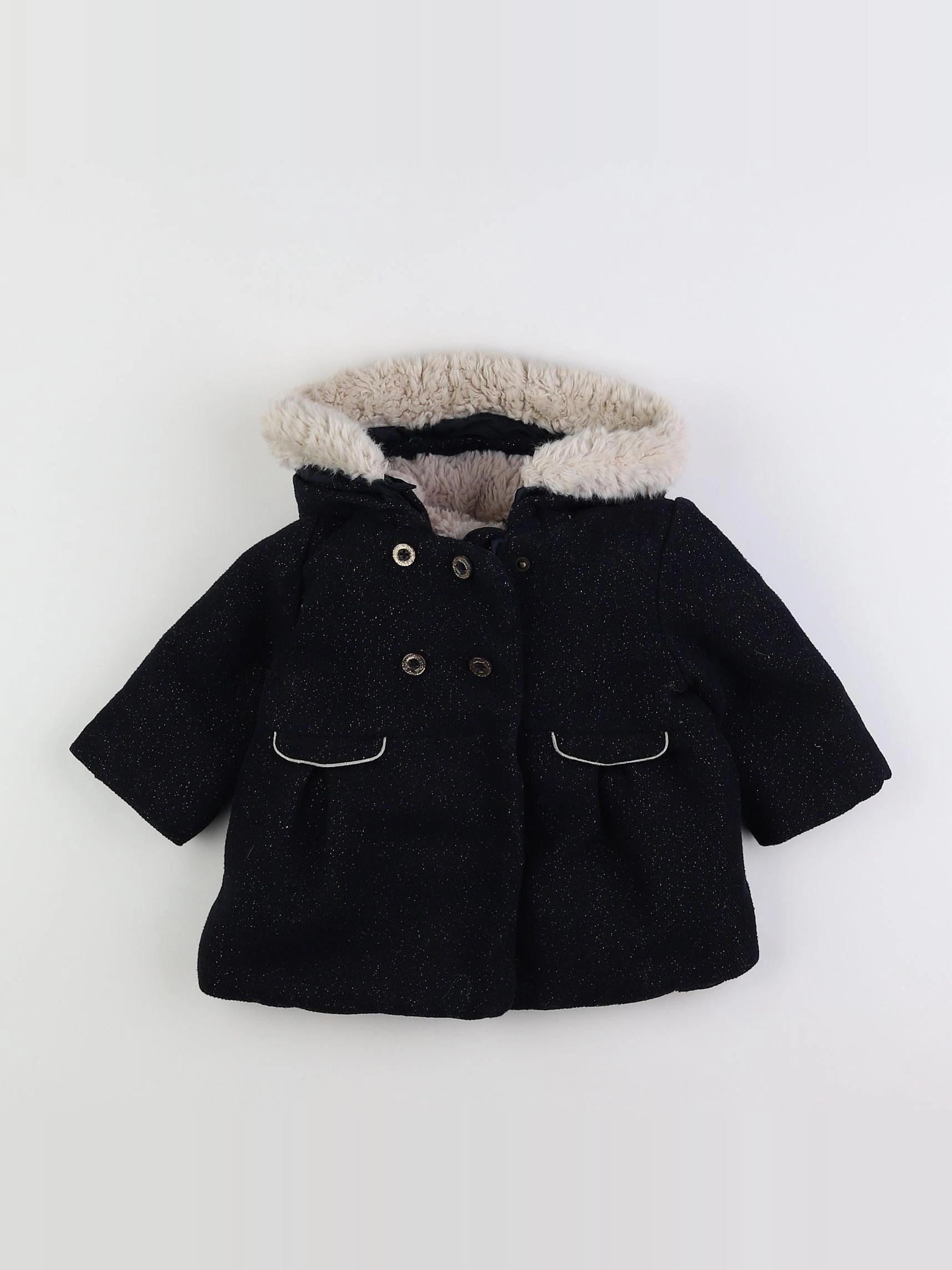 Tape à l'oeil - manteau bleu - 12 mois