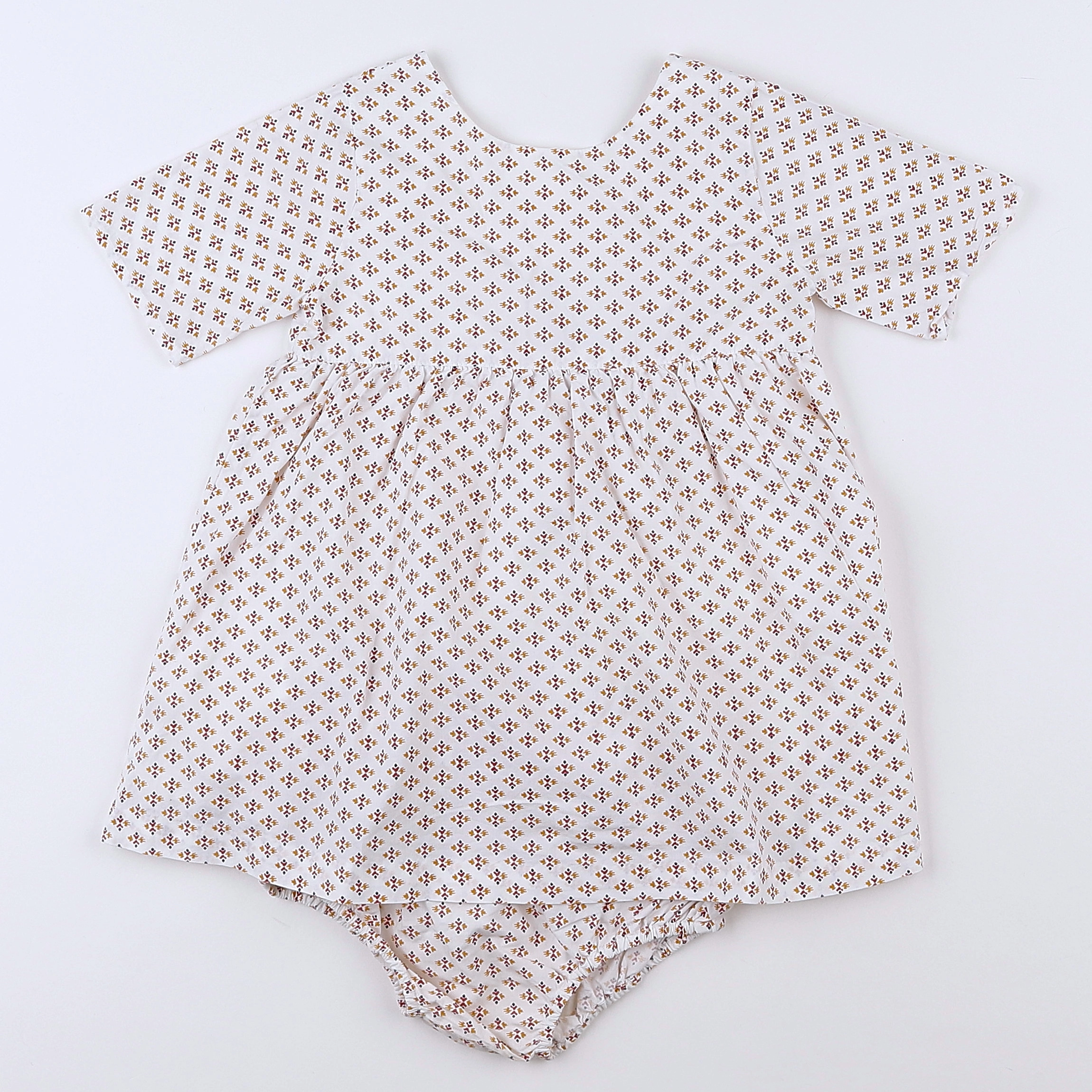 Natalys - robe blanc - 18 mois