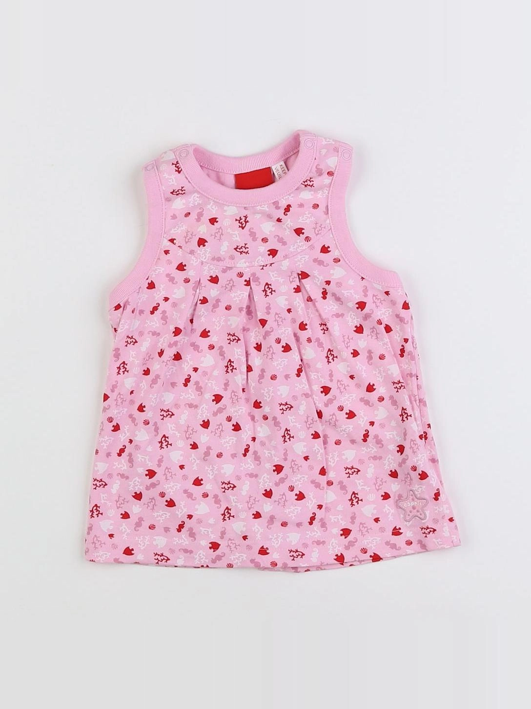 Esprit - robe rose - 3 mois