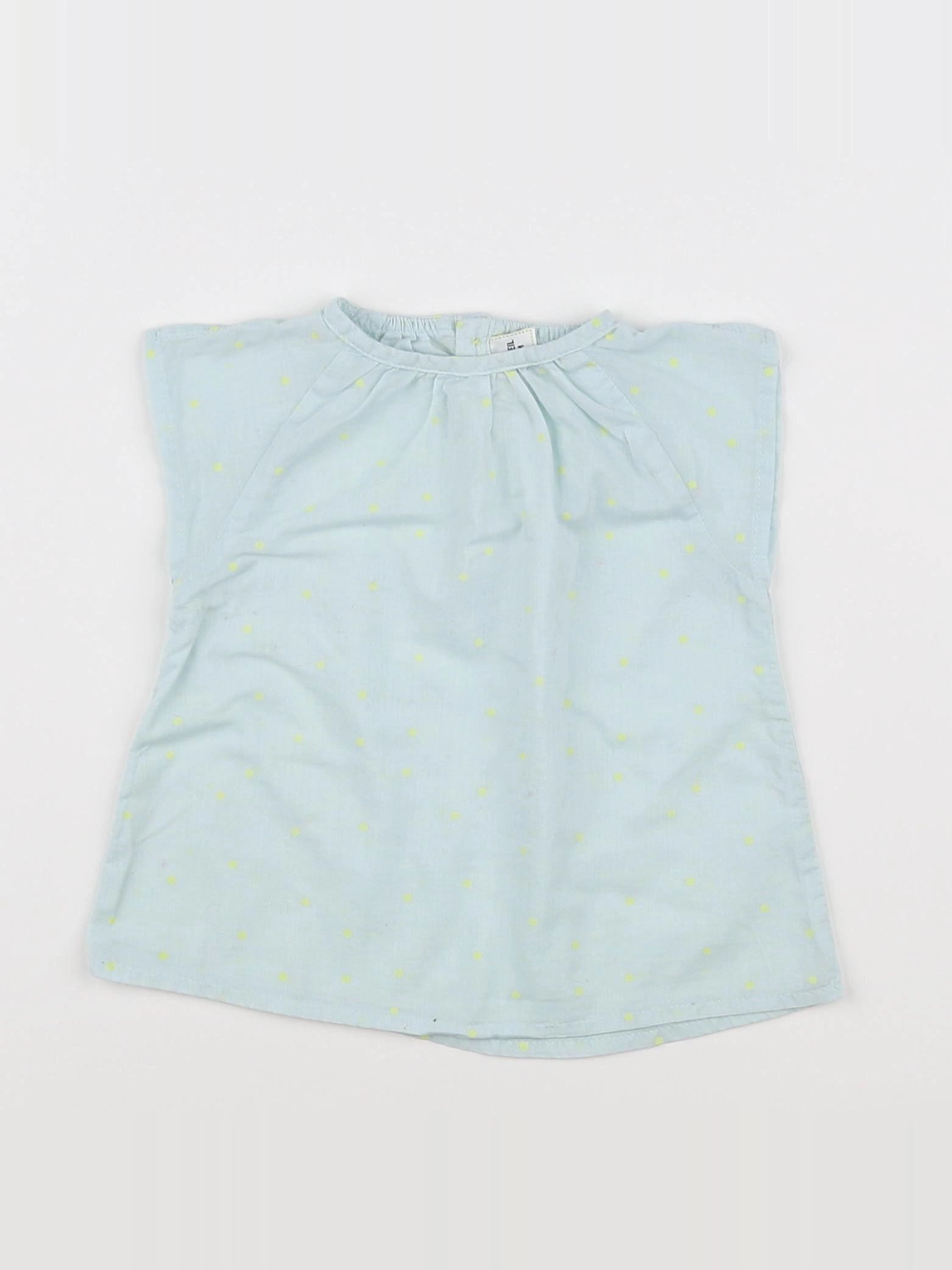 Tape à l'oeil - blouse bleu - 12 mois