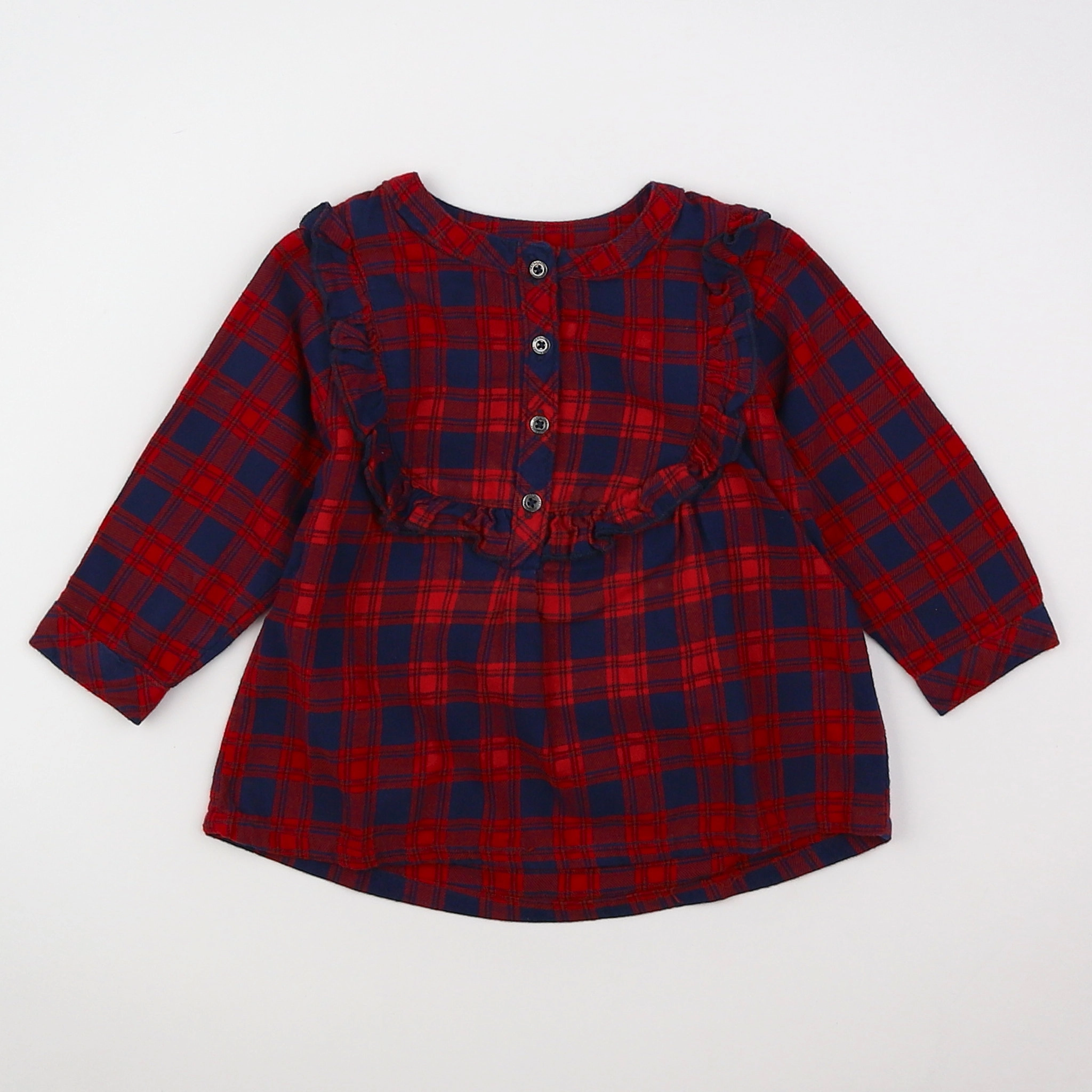 Vertbaudet - blouse multicolore - 3 mois