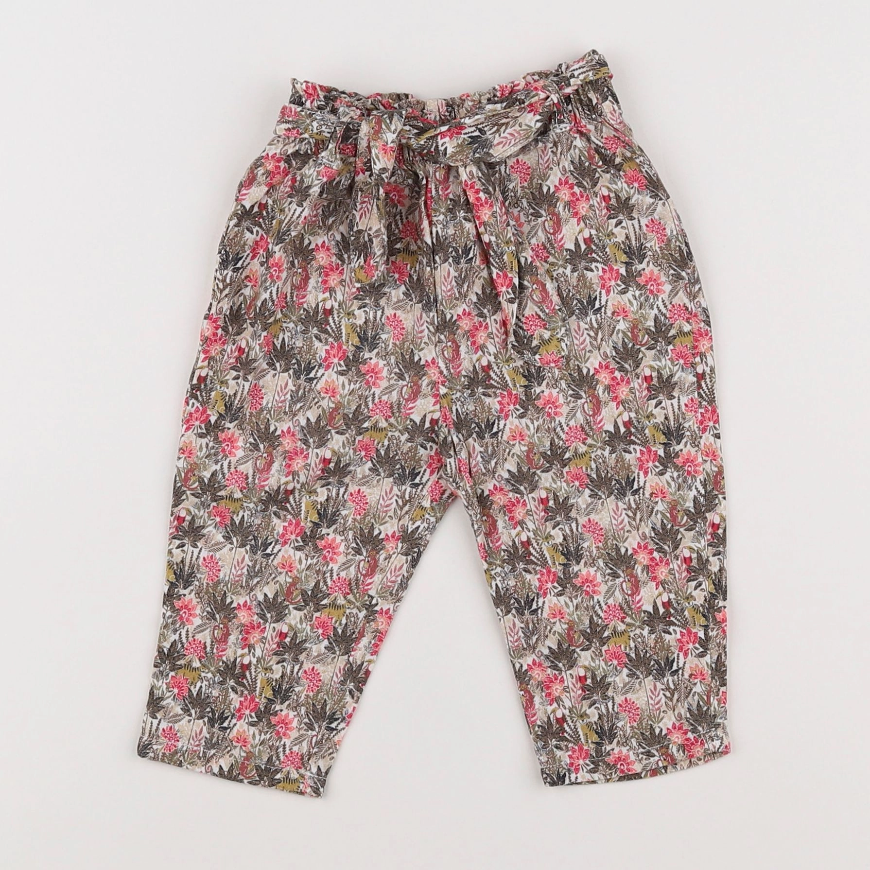 Vertbaudet - pantalon multicolore - 9 mois