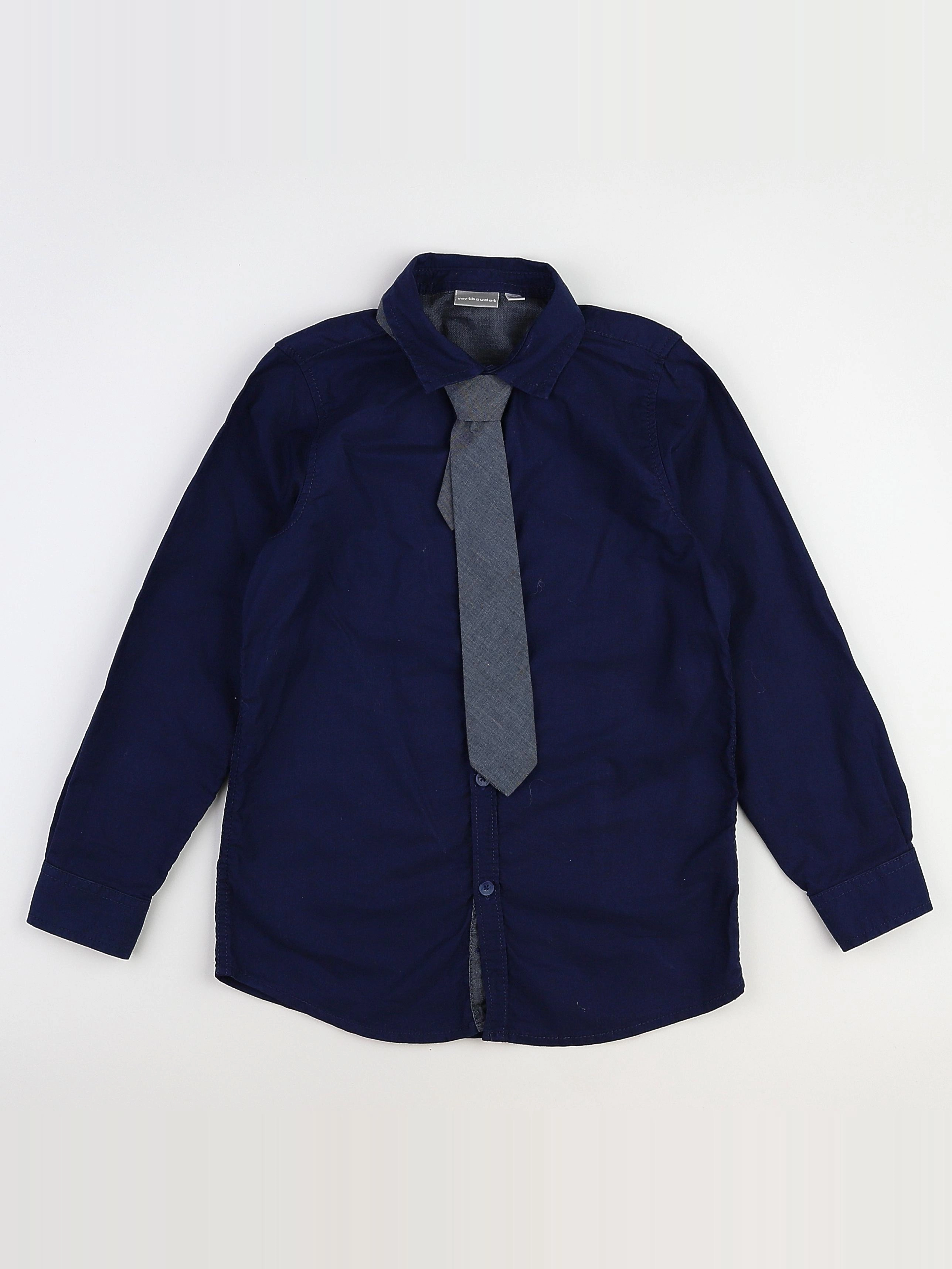 Vertbaudet - chemise bleu - 10 ans