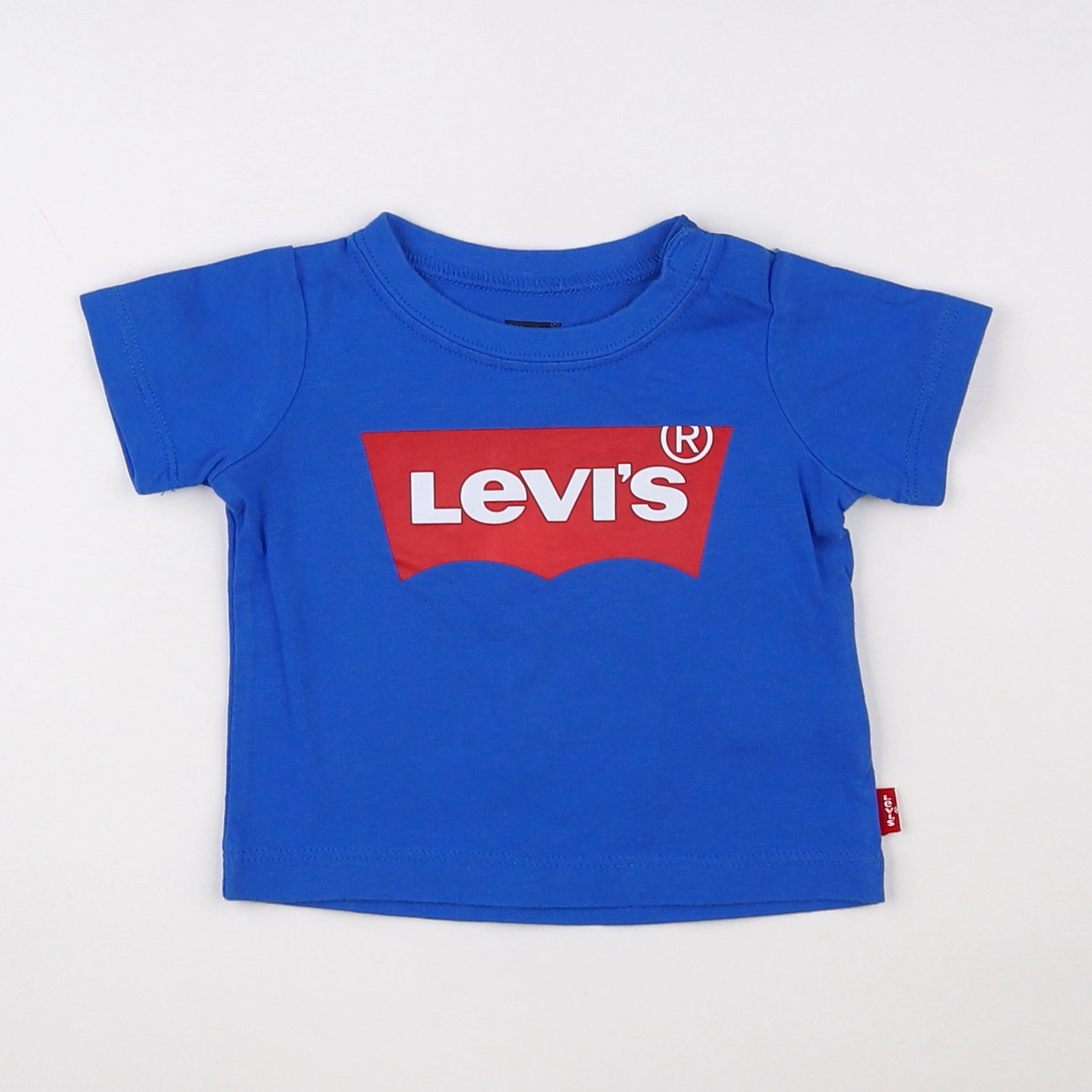 Levi's - tee-shirt bleu, rouge - 3 mois