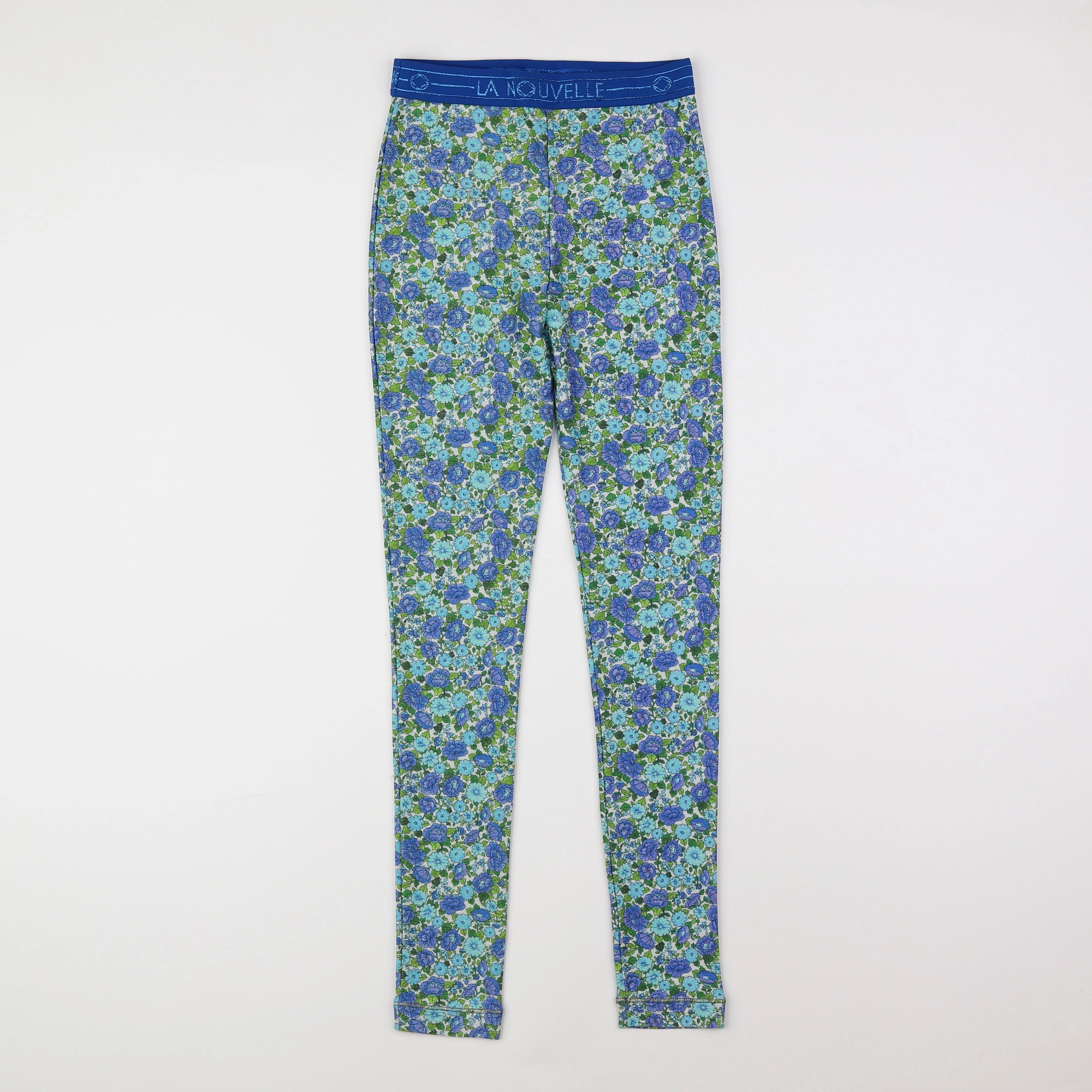 La Nouvelle  - legging bleu, vert - 12 ans